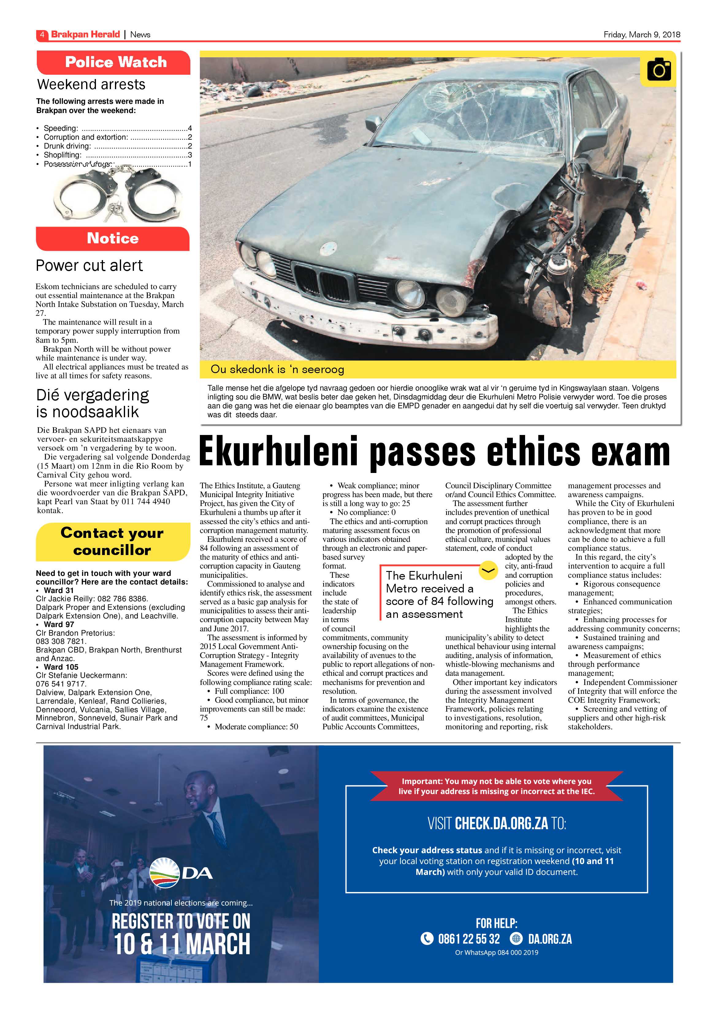Brakpan Herald 09 March 2018 page 4