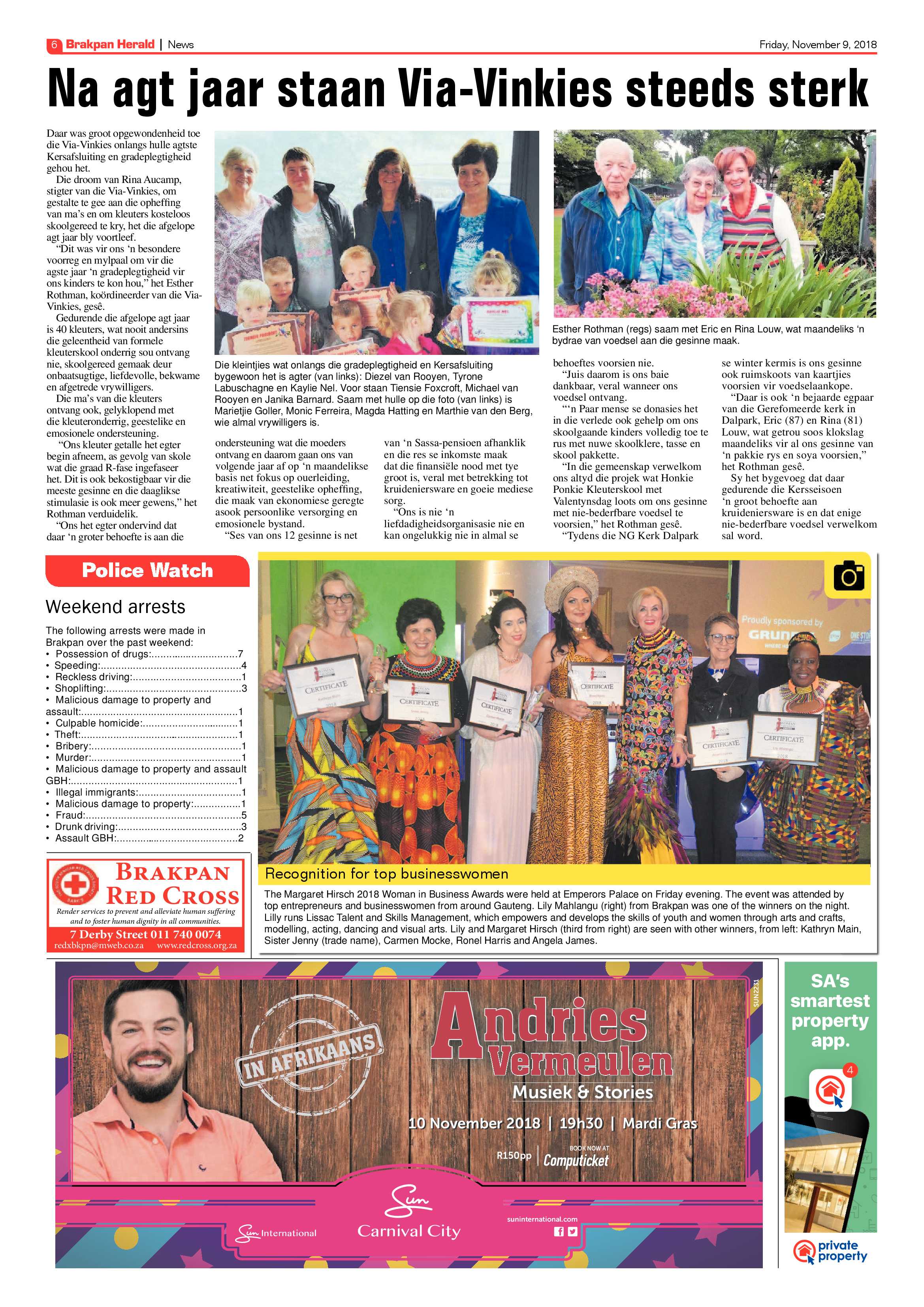 Brakpan Herald 09 November 2018 page 6