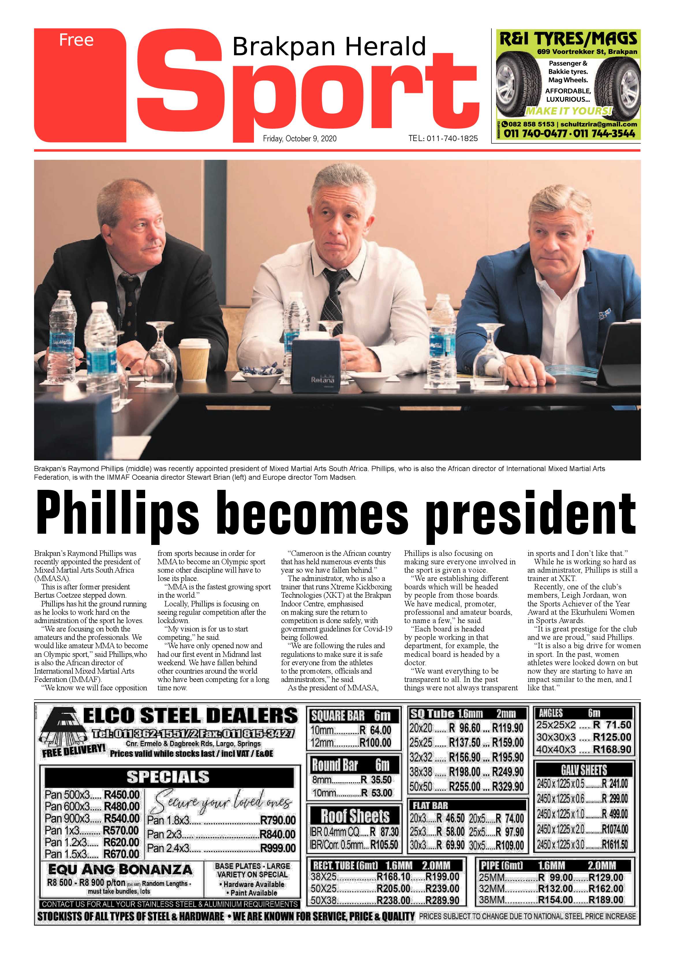 Brakpan Herald 09 October 2020 page 8