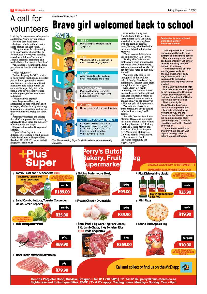 Brakpan Herald 09 September 2021 page 2