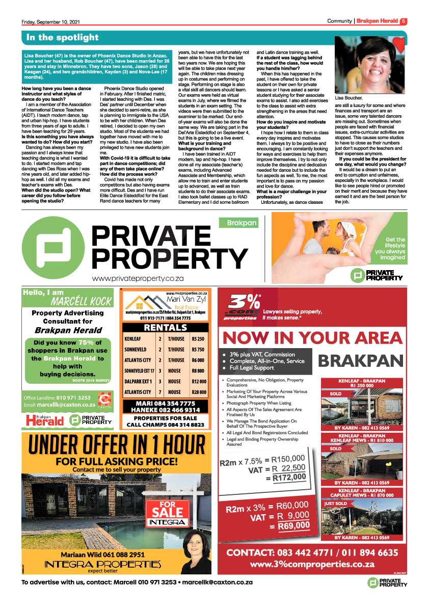 Brakpan Herald 09 September 2021 page 5