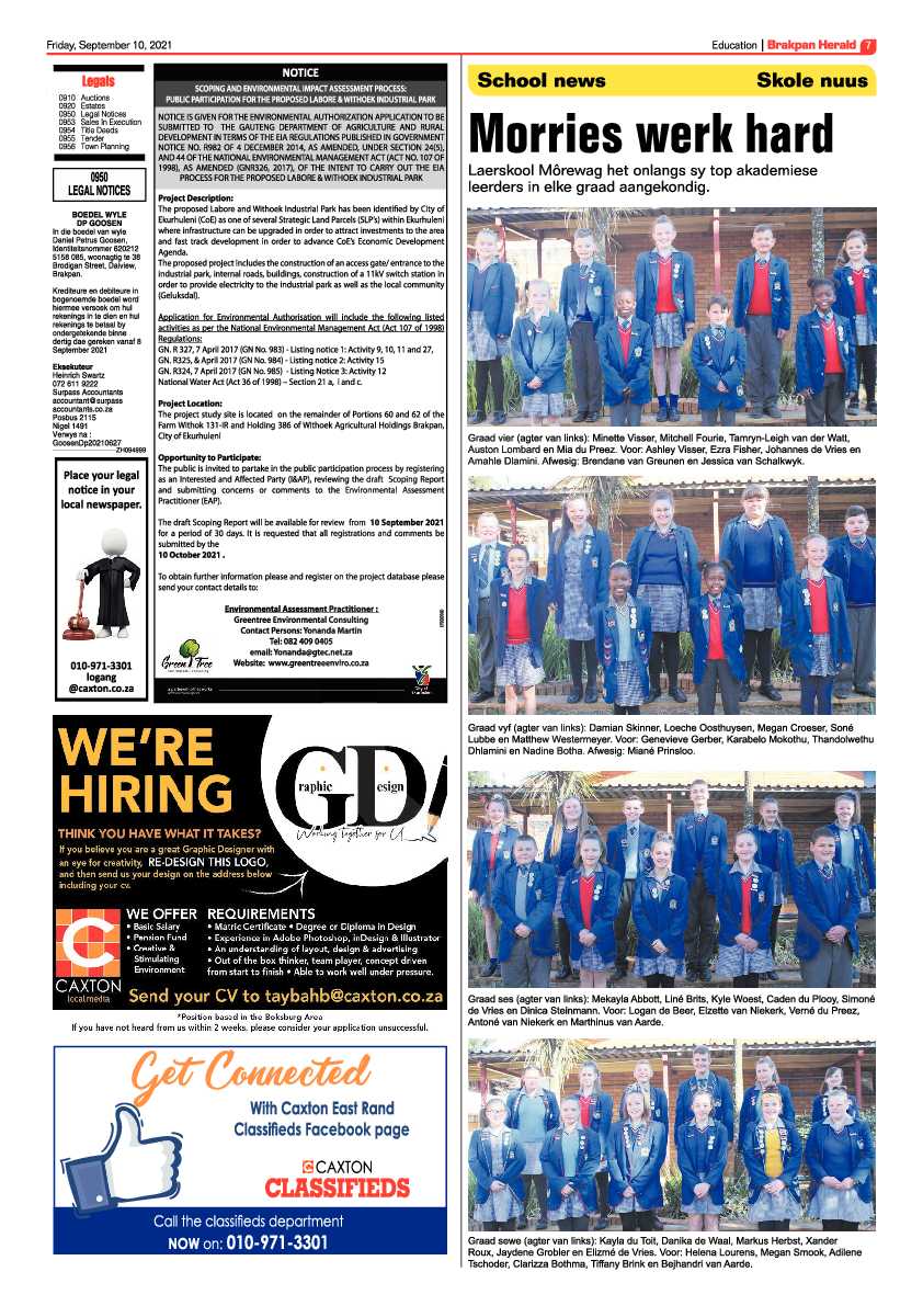Brakpan Herald 09 September 2021 page 7