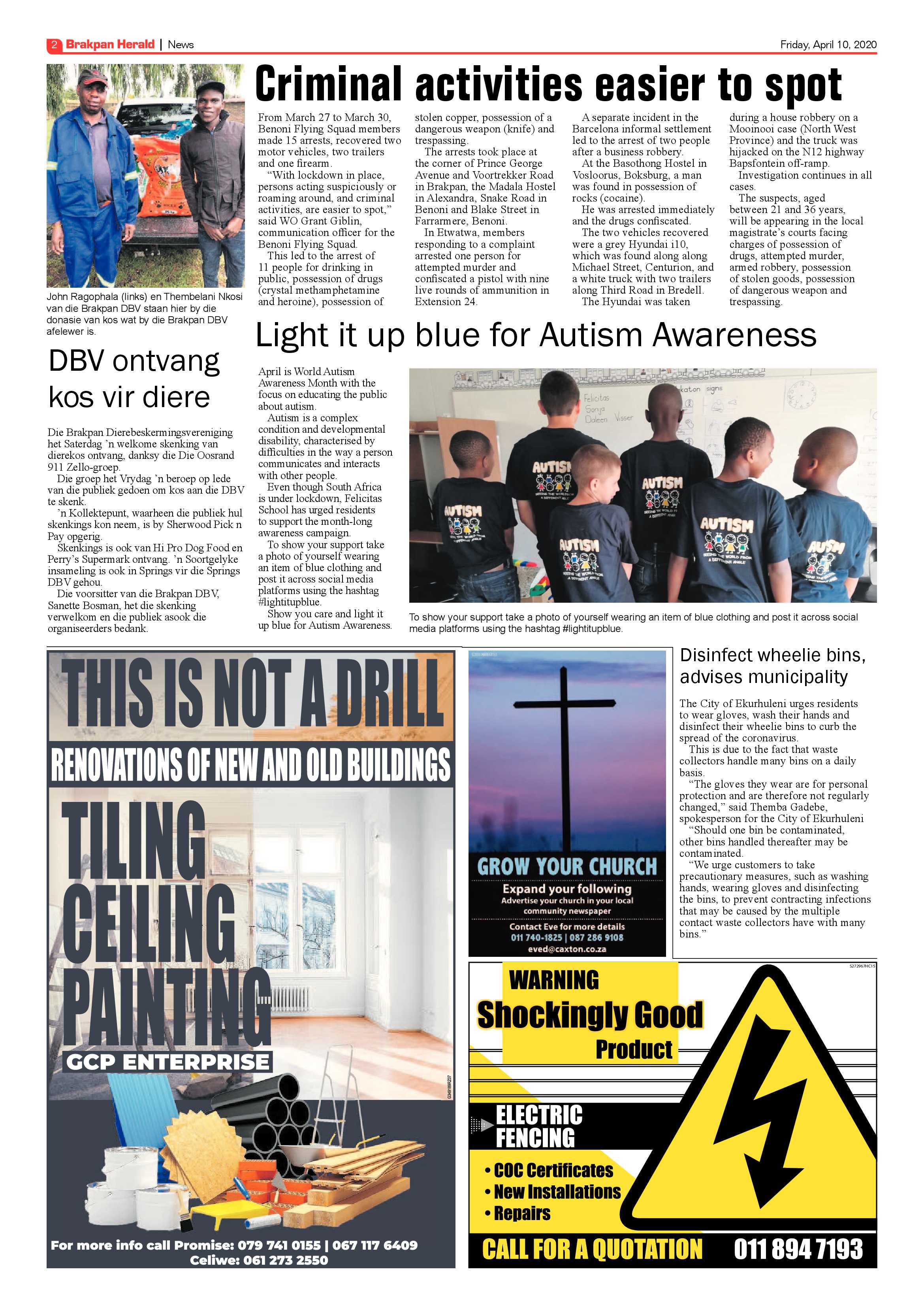 Brakpan Herald 10 April 2020 page 2