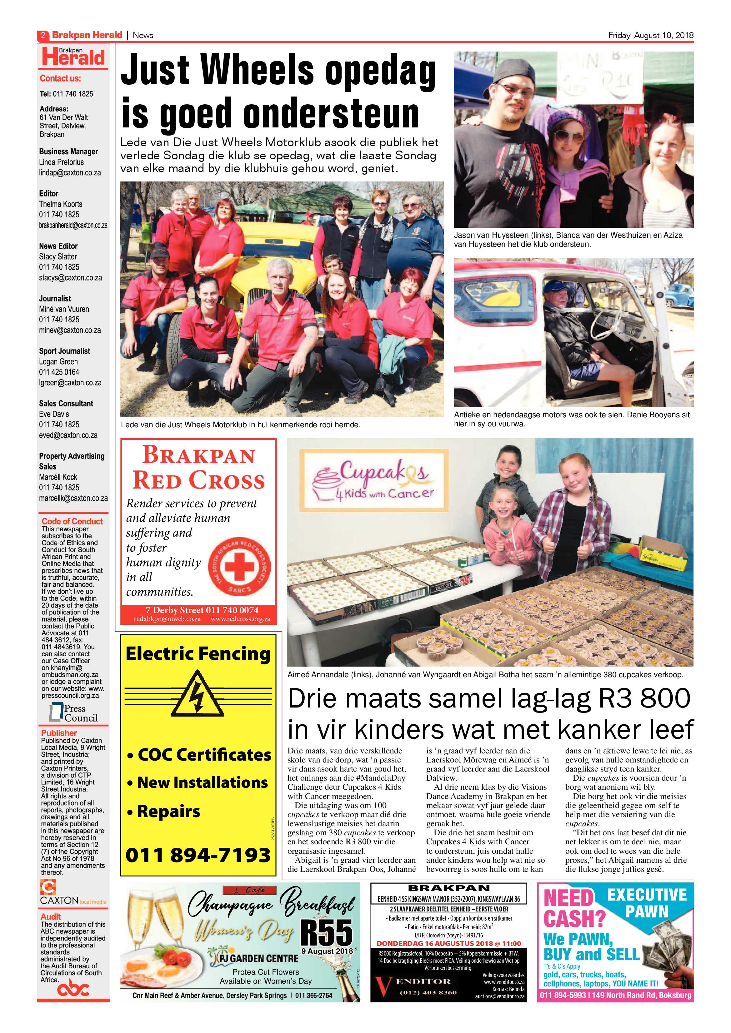Brakpan Herald 10 August 2018 page 2