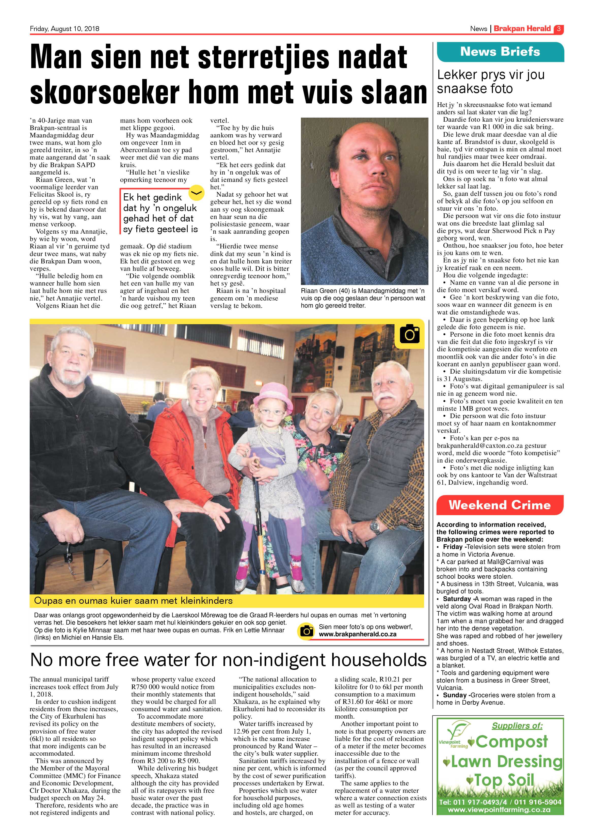 Brakpan Herald 10 August 2018 page 3