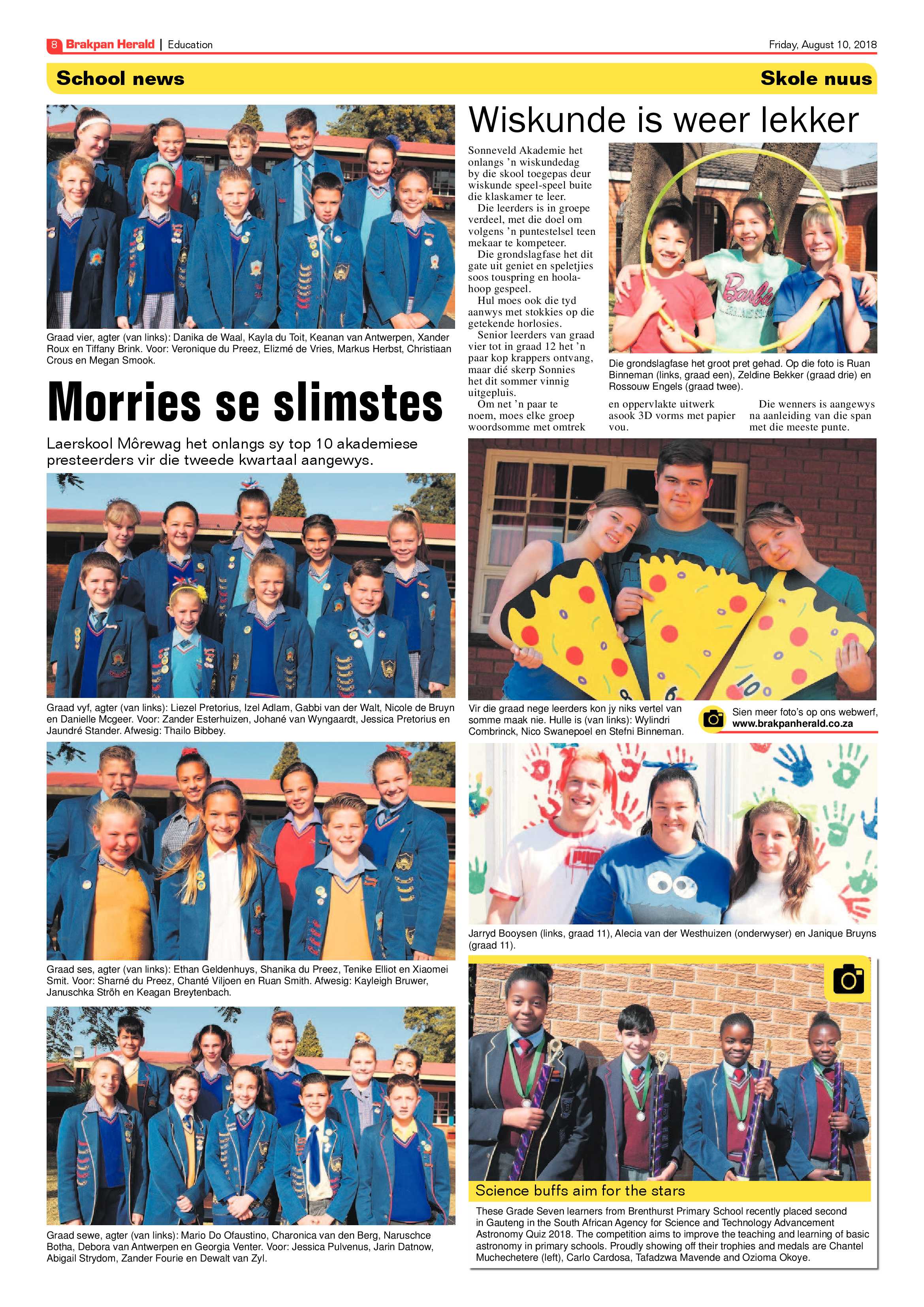 Brakpan Herald 10 August 2018 page 8