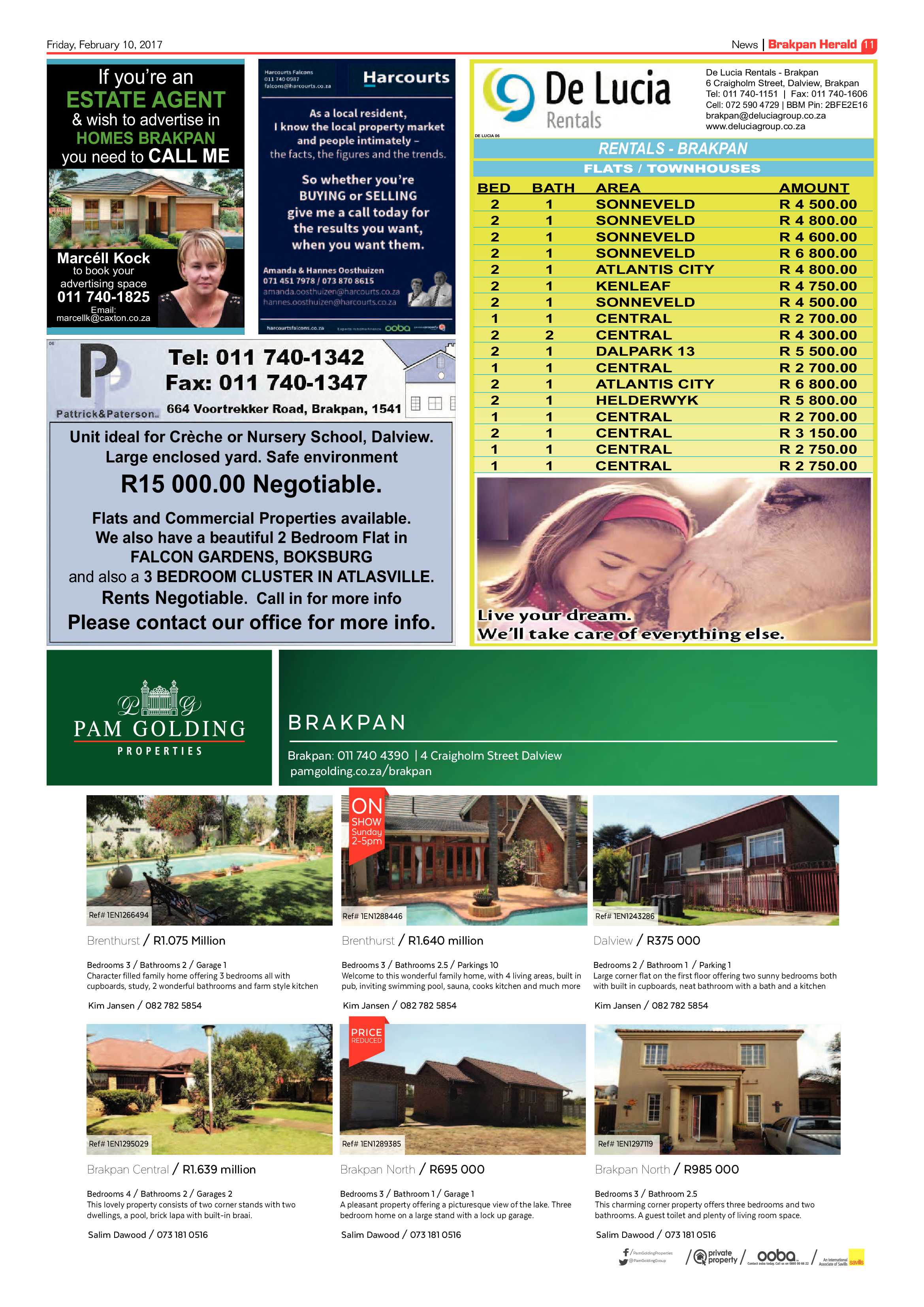 Brakpan Herald 10 February 2017 page 11