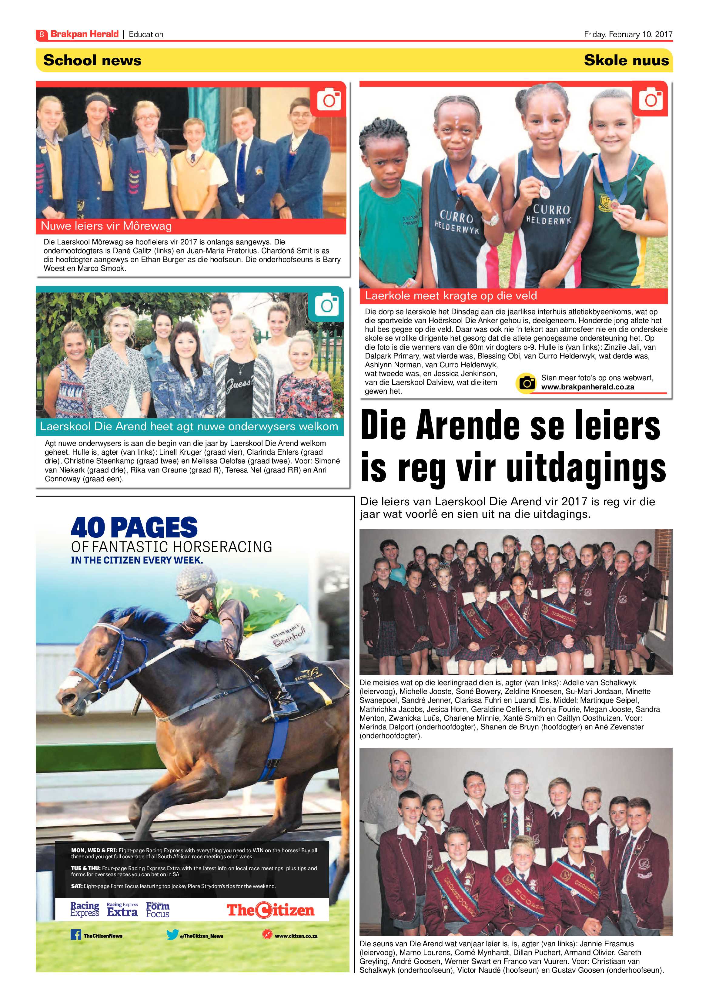 Brakpan Herald 10 February 2017 page 8