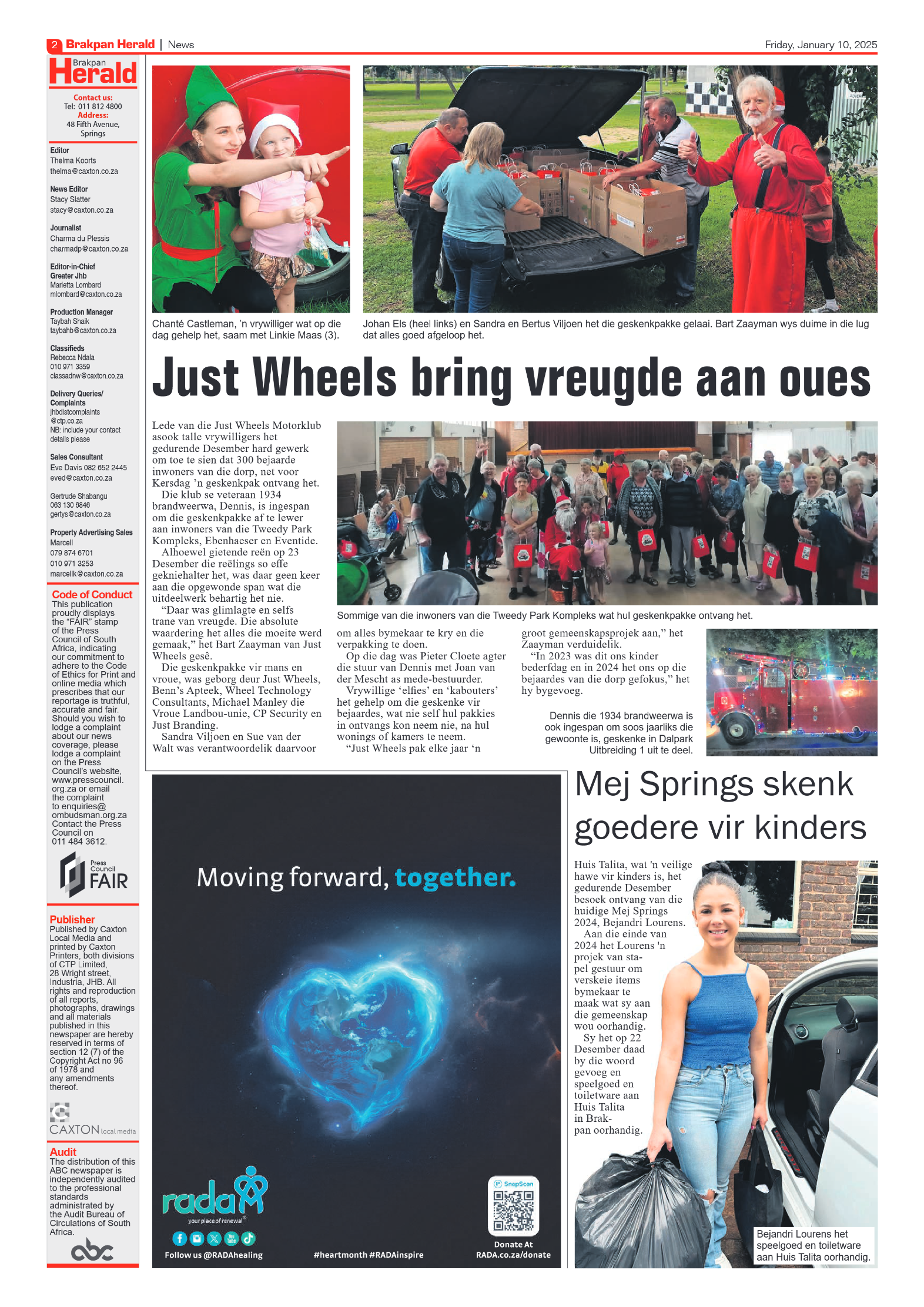 Brakpan Herald 10 January 2025 page 2