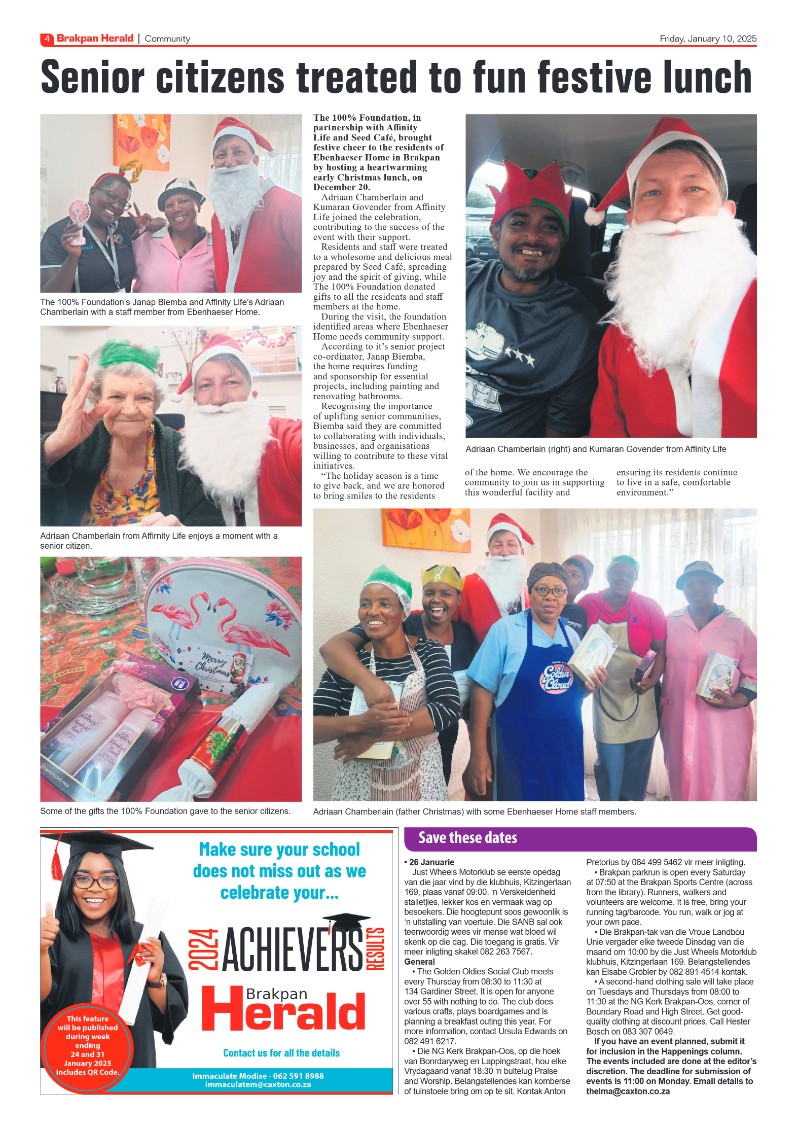 Brakpan Herald 10 January 2025 page 4