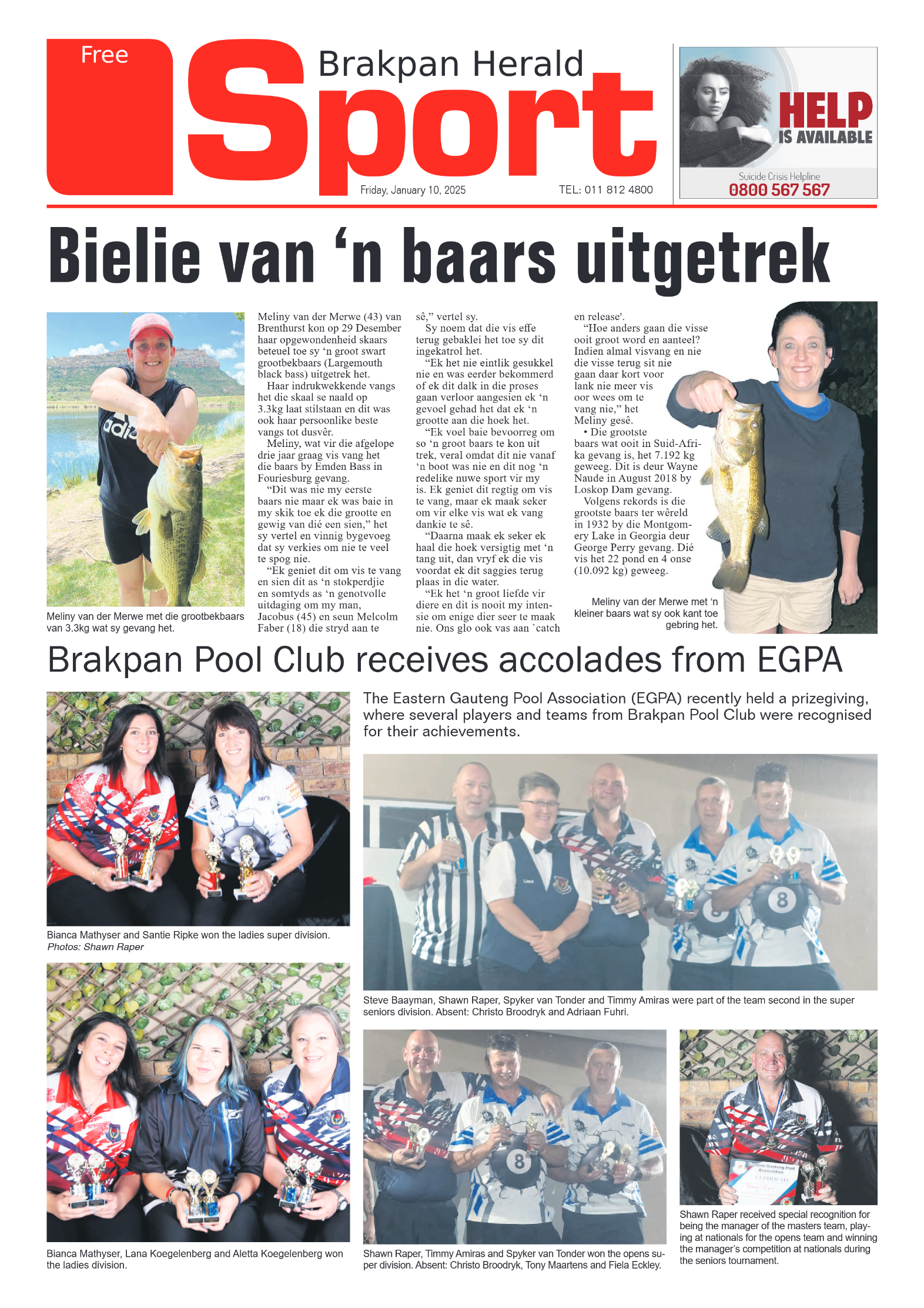 Brakpan Herald 10 January 2025 page 8