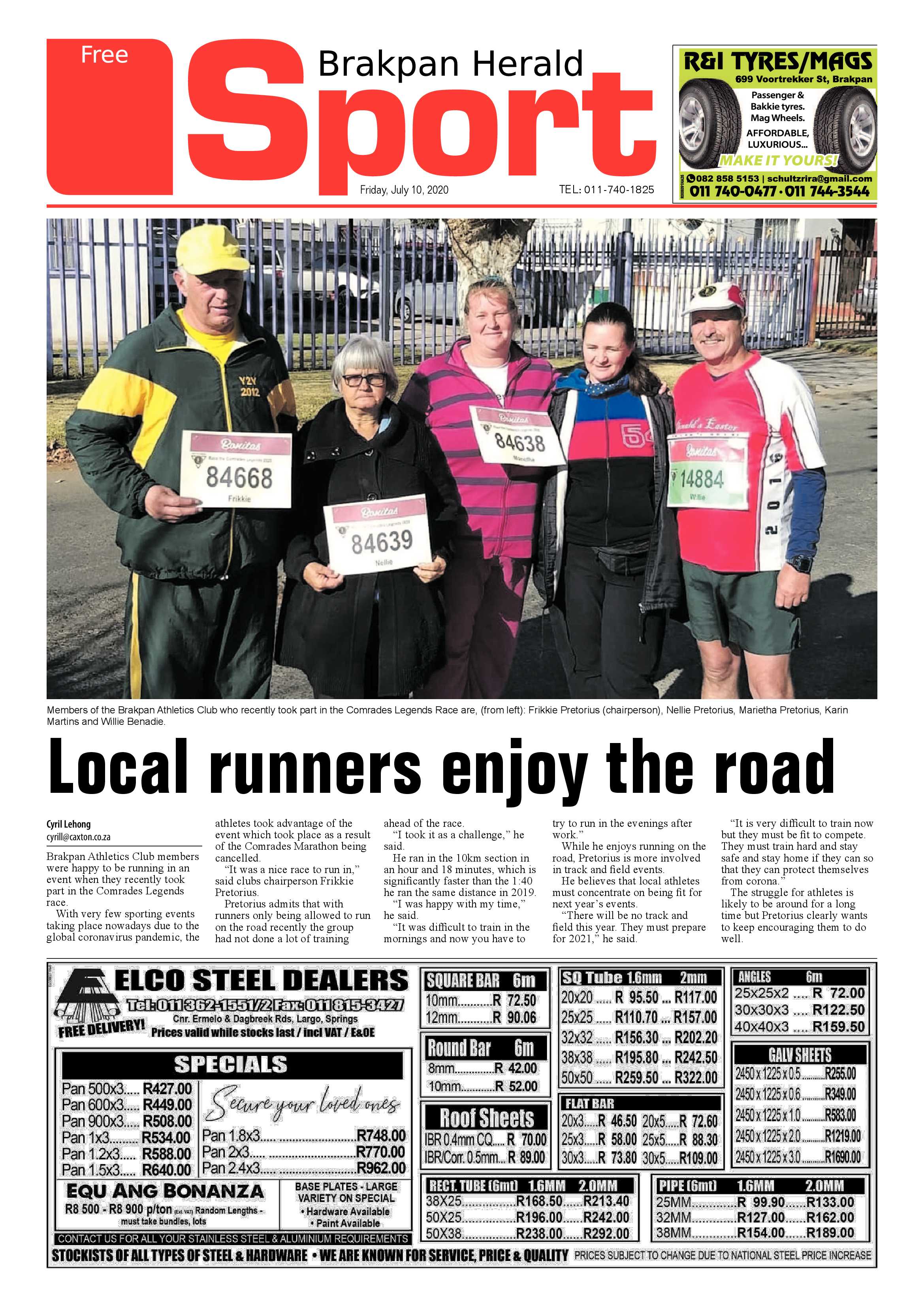 Brakpan Herald 10 July 2020 page 12