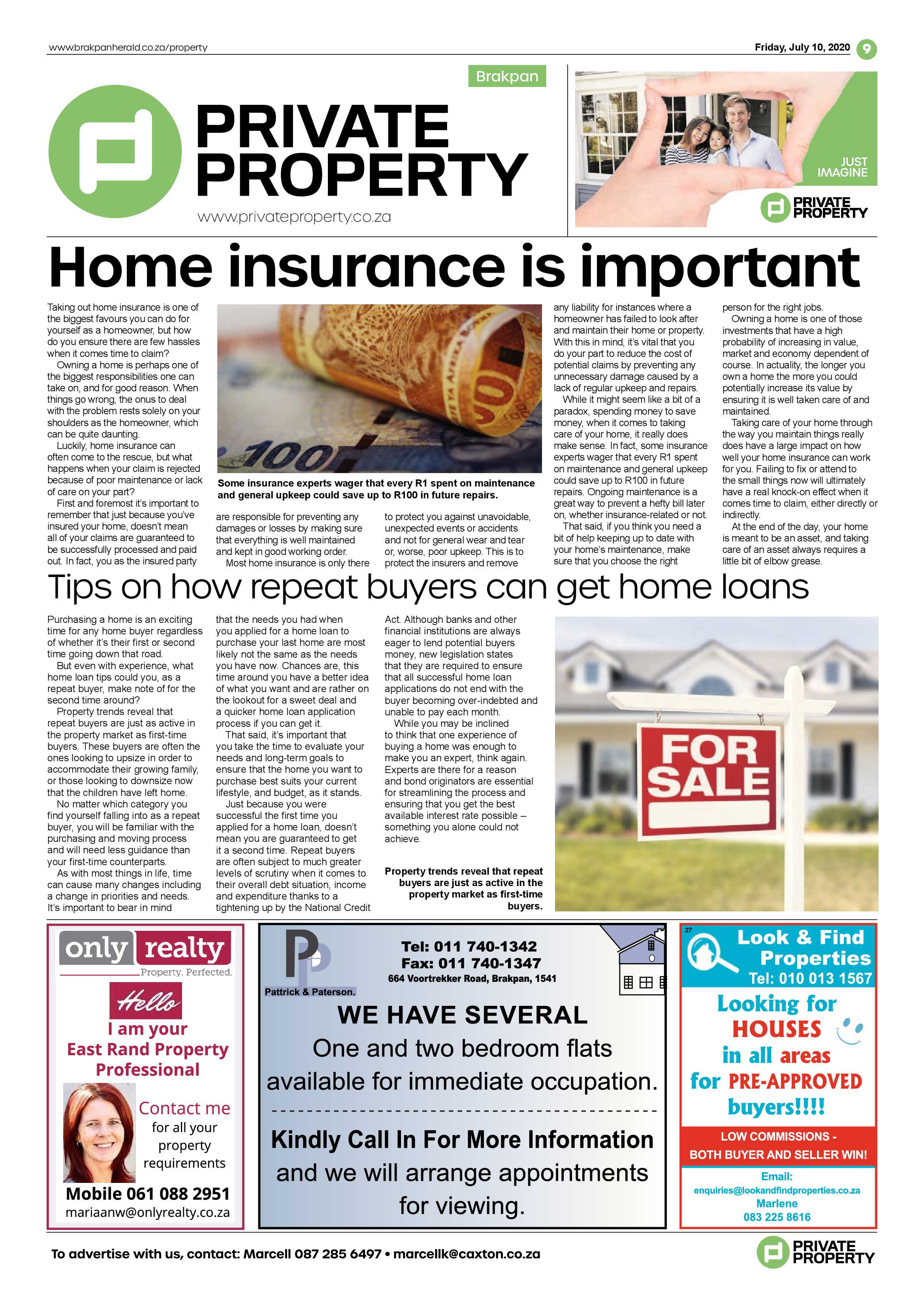 Brakpan Herald 10 July 2020 page 9