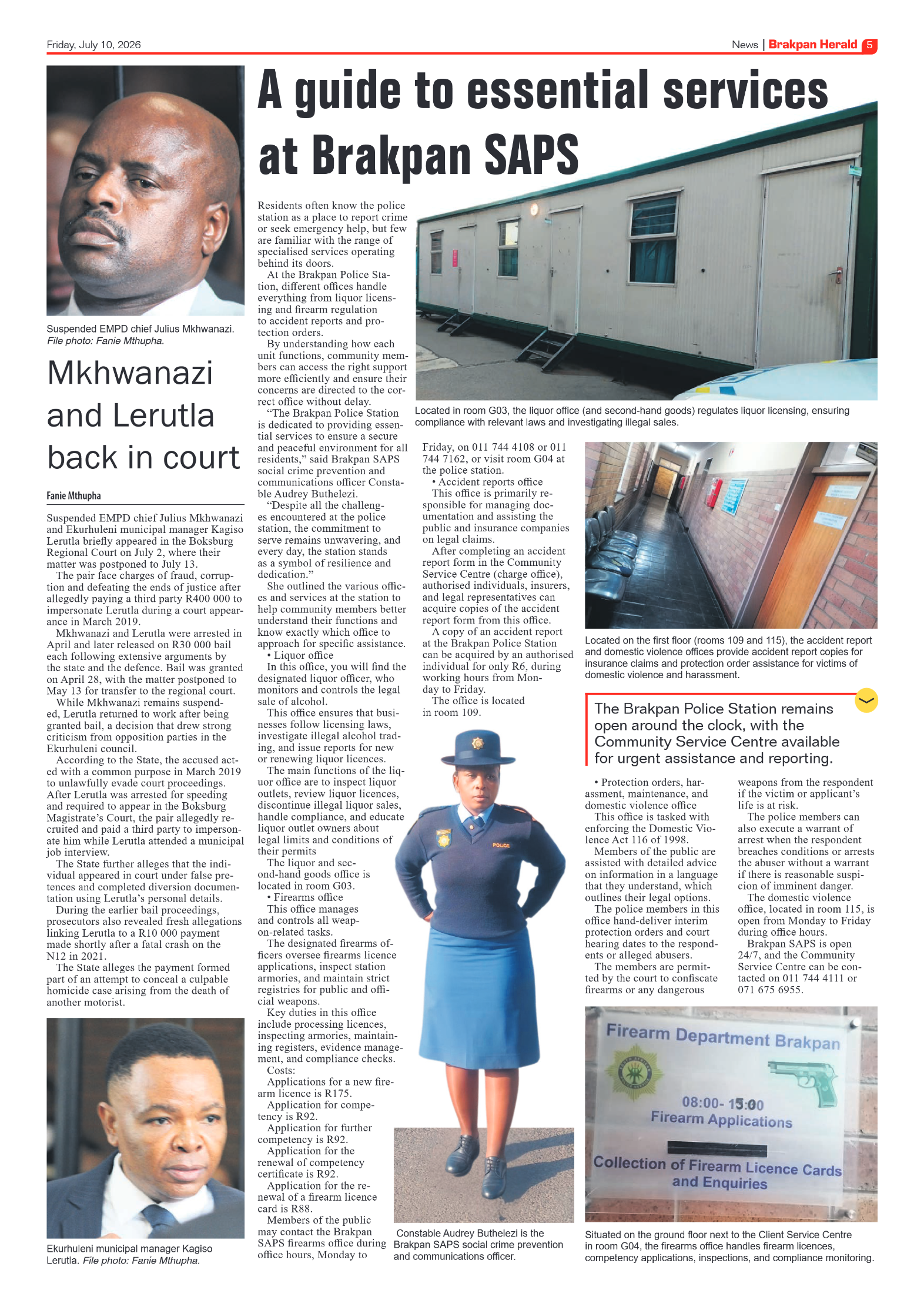Brakpan Herald 10 July 2026 page 7