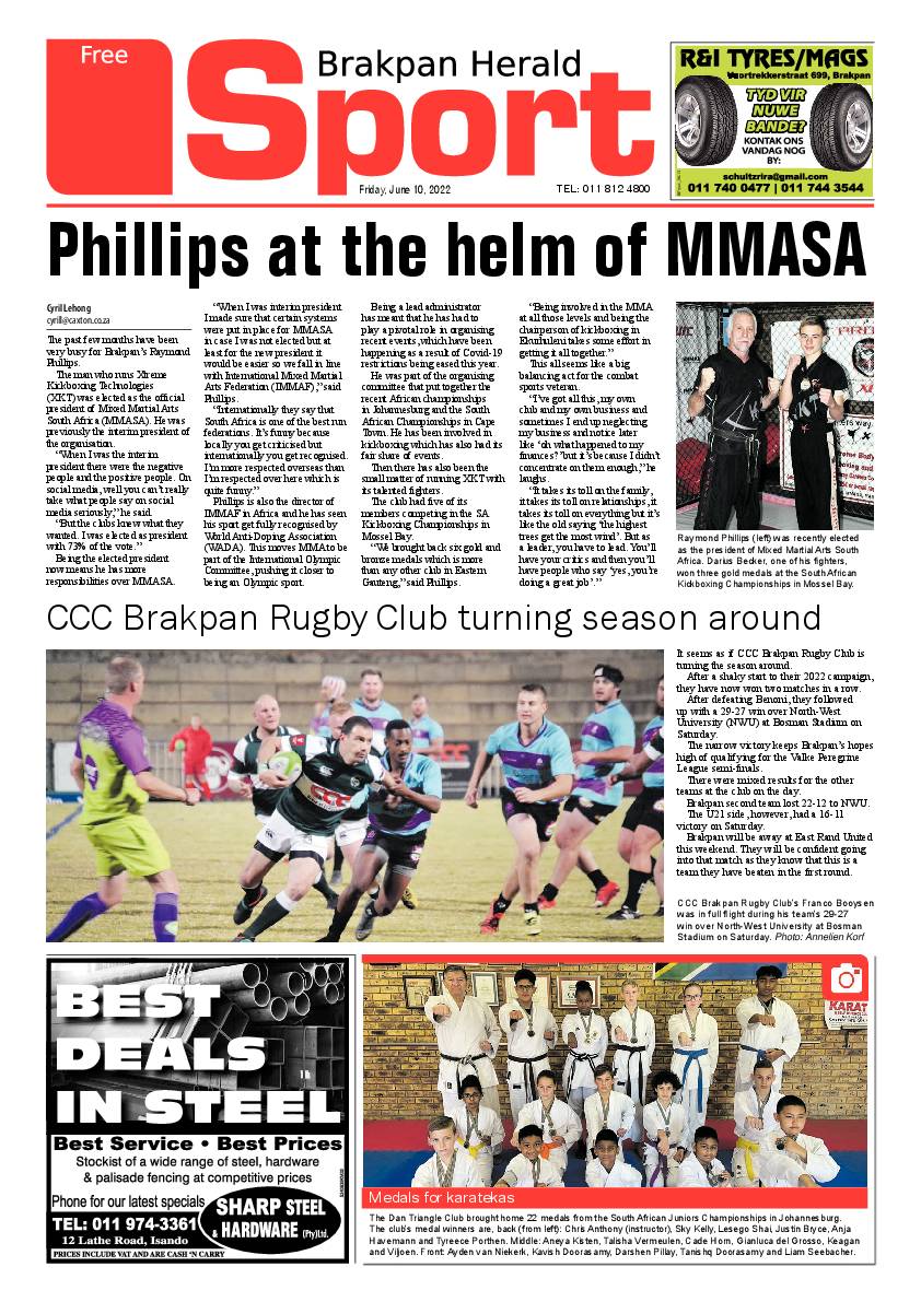 Brakpan Herald 10 June 2022 page 8