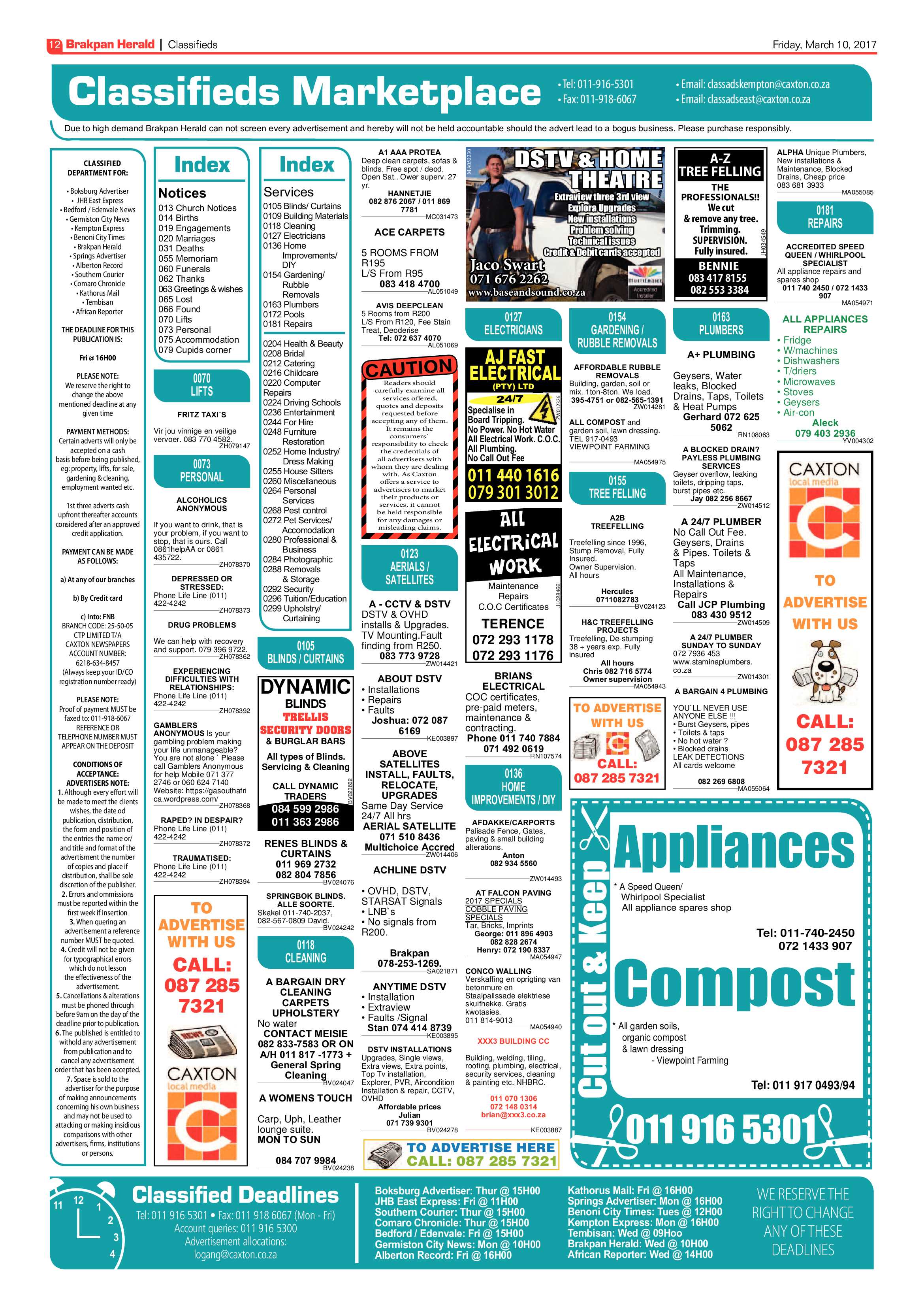 Brakpan Herald 10 March 2017 page 12