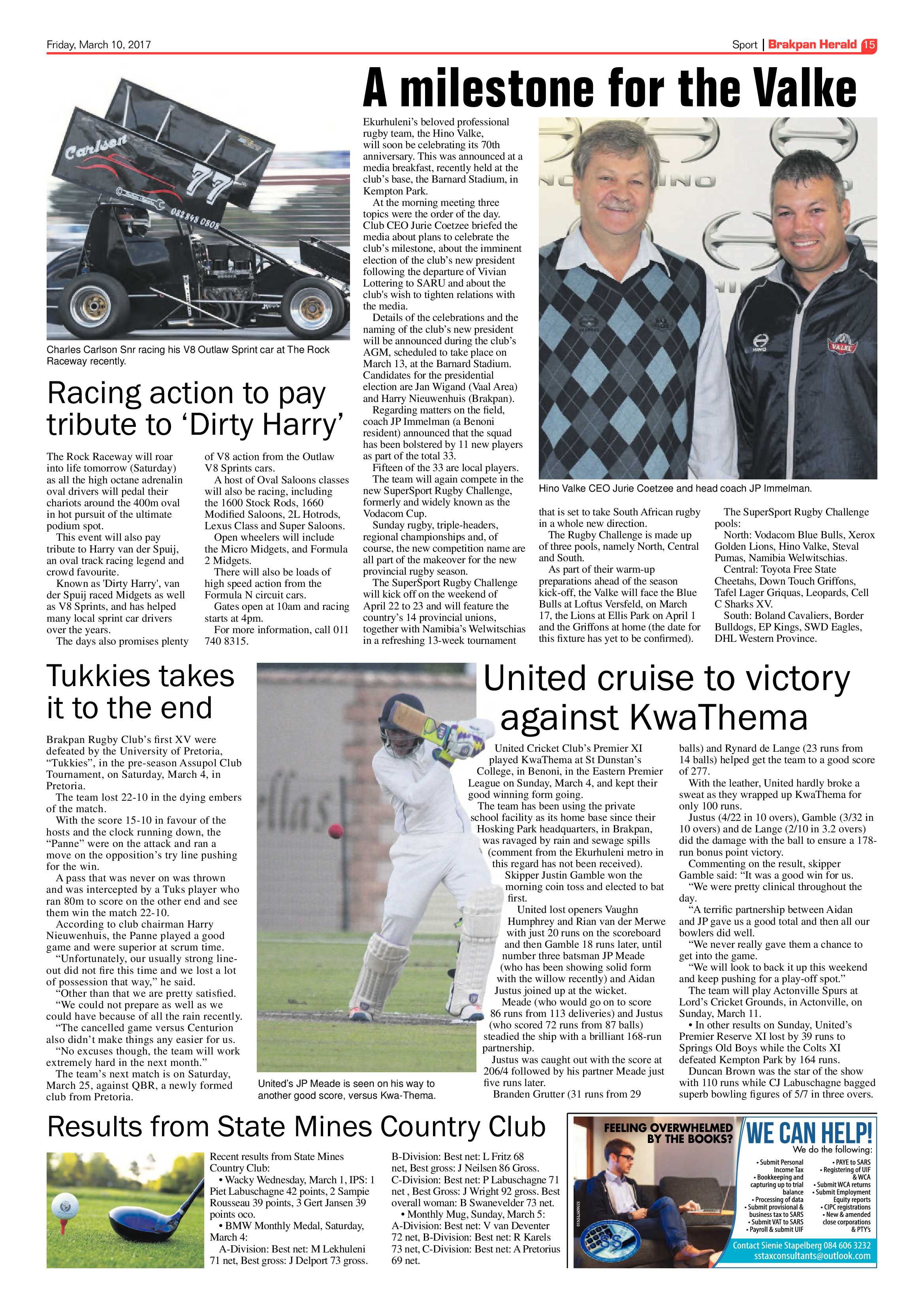 Brakpan Herald 10 March 2017 page 15