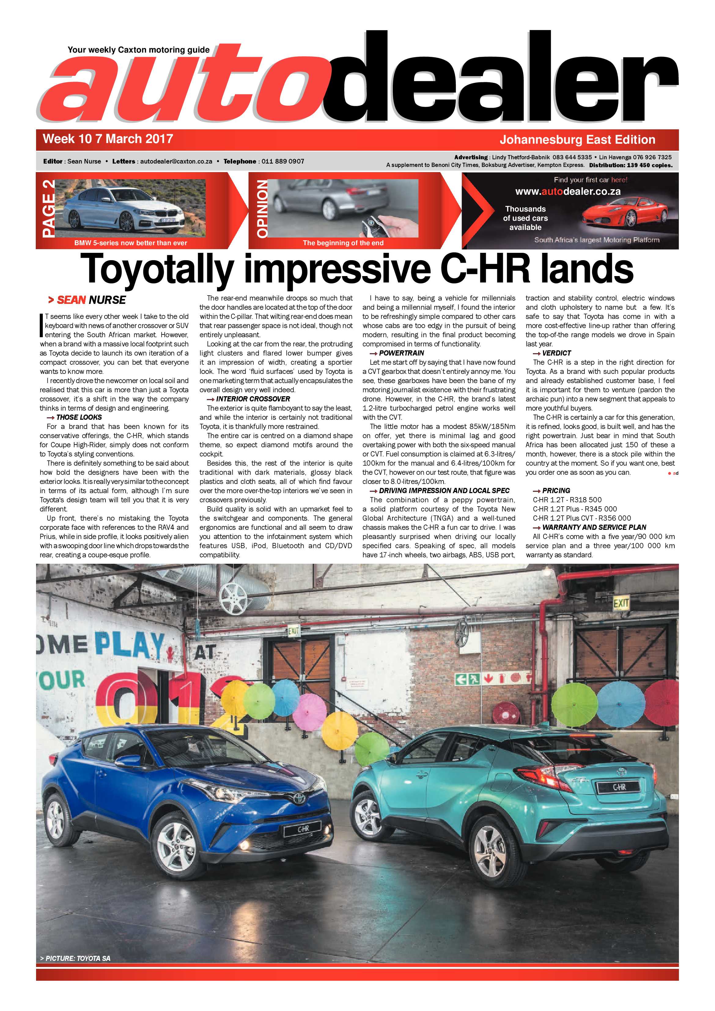Brakpan Herald 10 March 2017 page 17