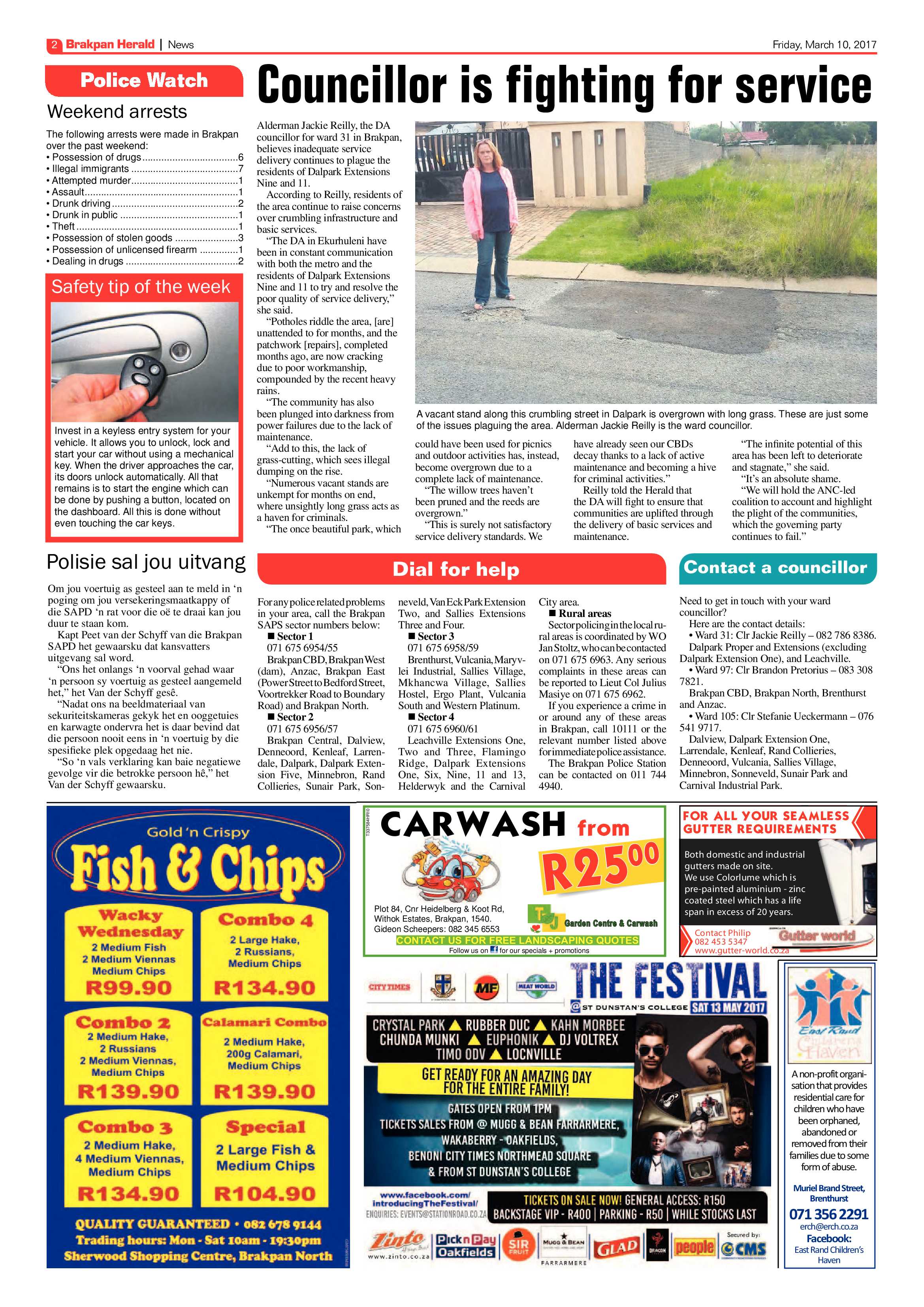 Brakpan Herald 10 March 2017 page 2