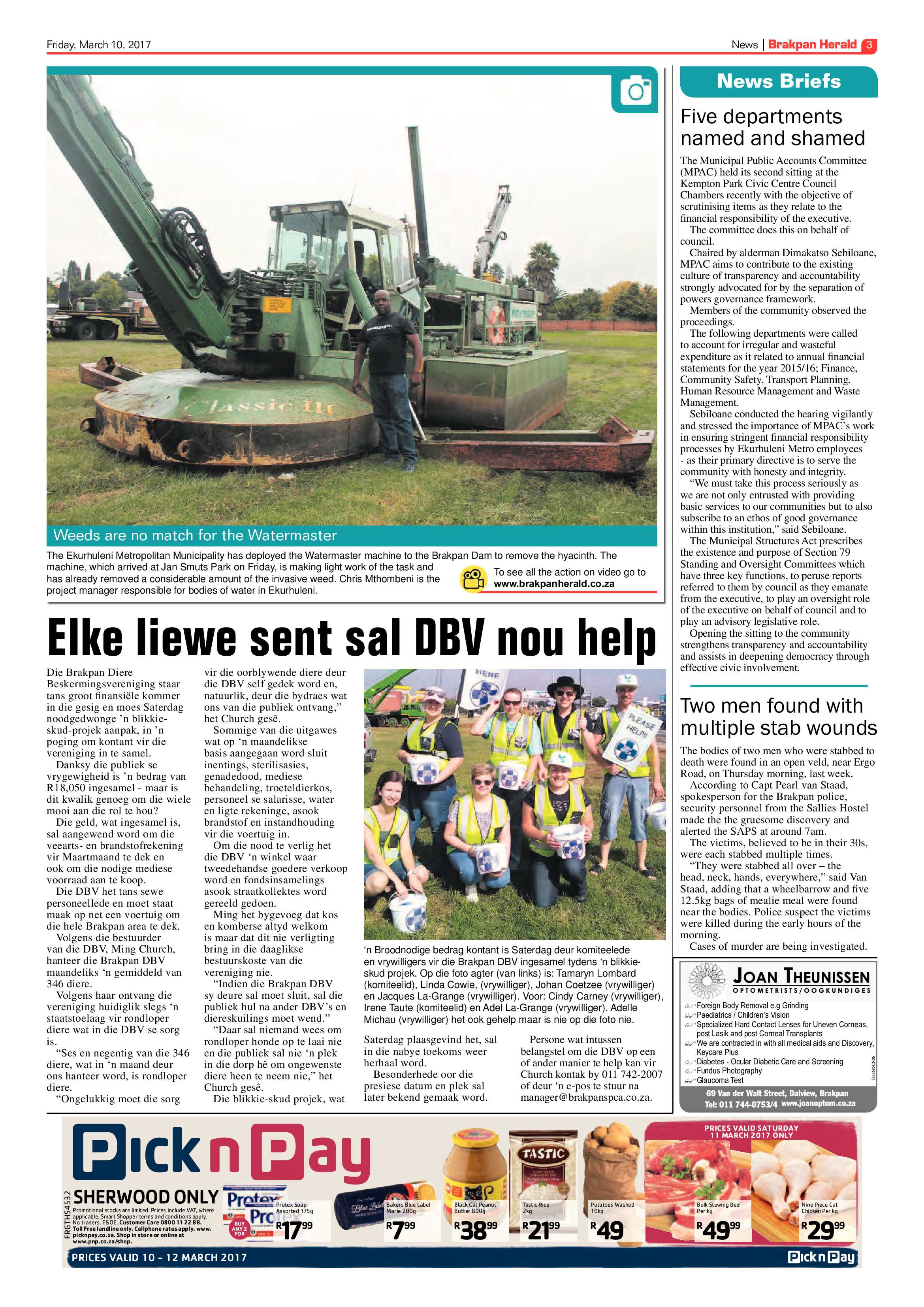 Brakpan Herald 10 March 2017 page 3