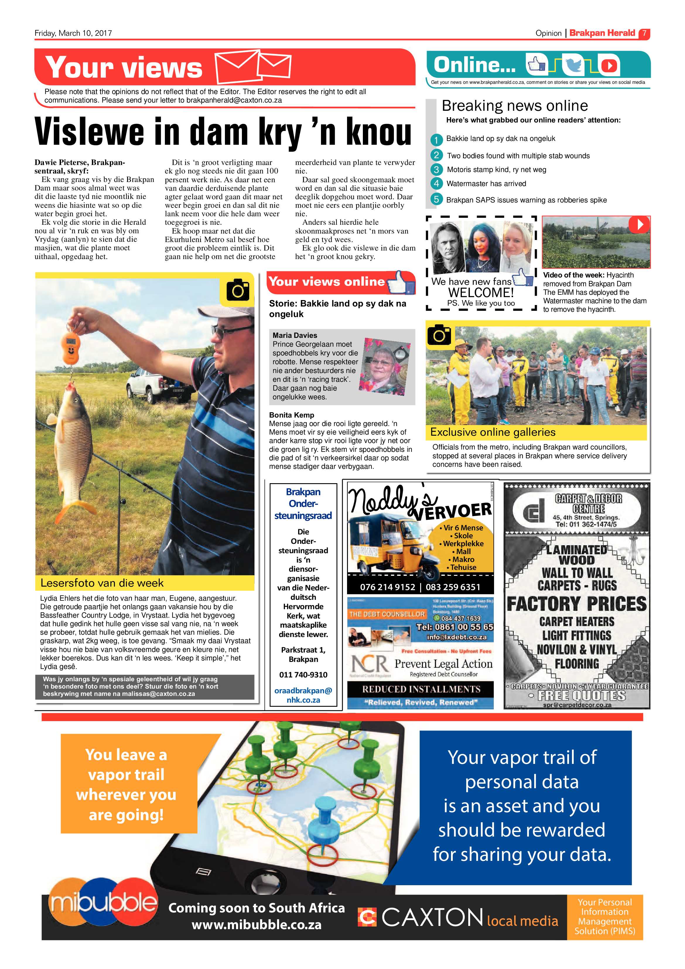 Brakpan Herald 10 March 2017 page 7