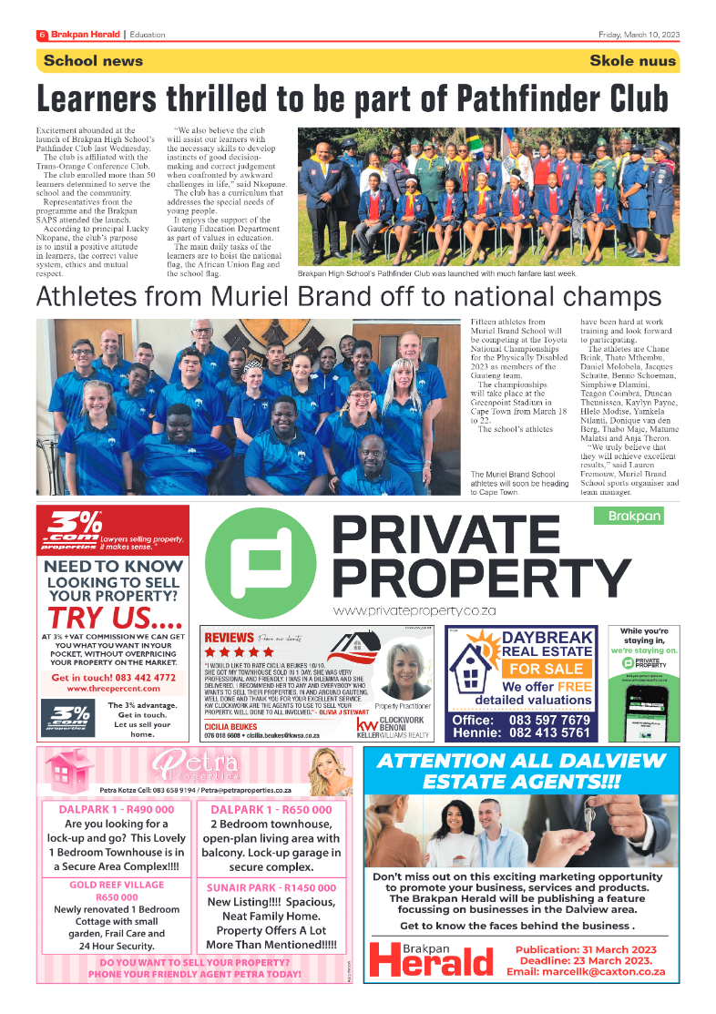 Brakpan Herald 10 March 2022 page 6