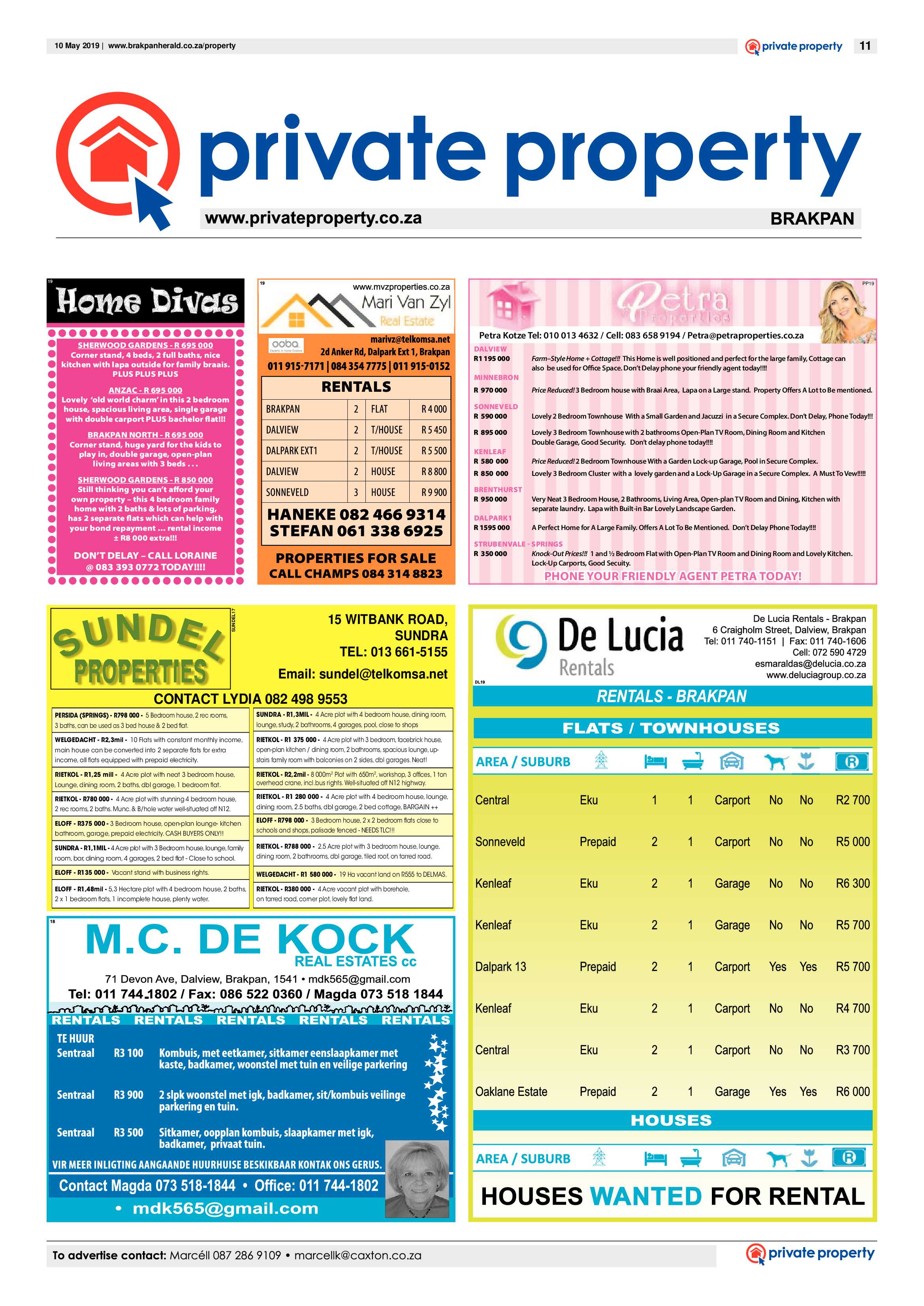 Brakpan Herald 10 May 2019 page 11