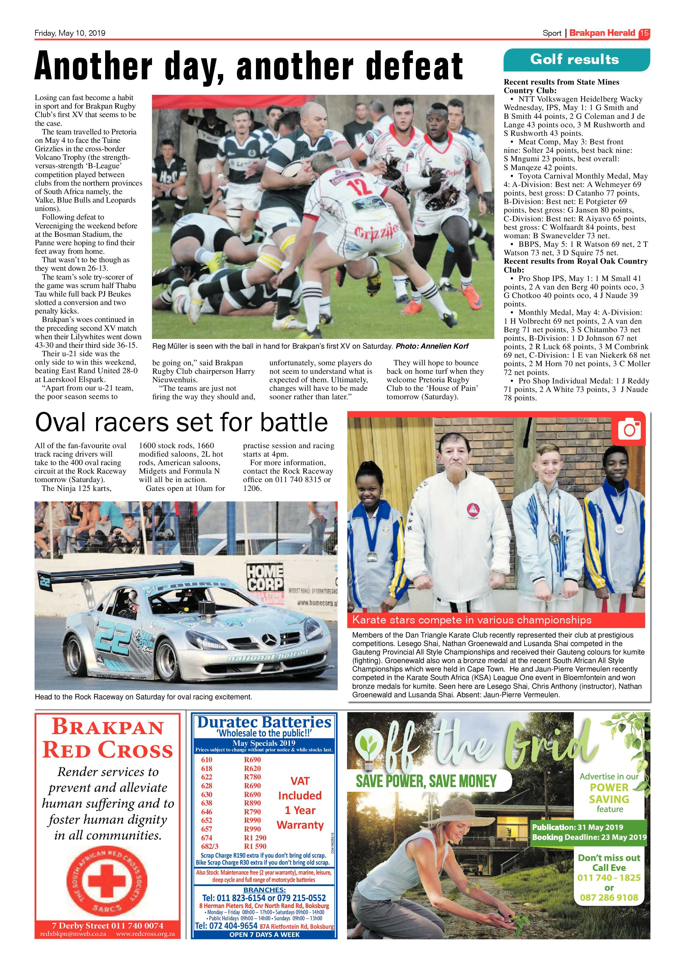 Brakpan Herald 10 May 2019 page 15