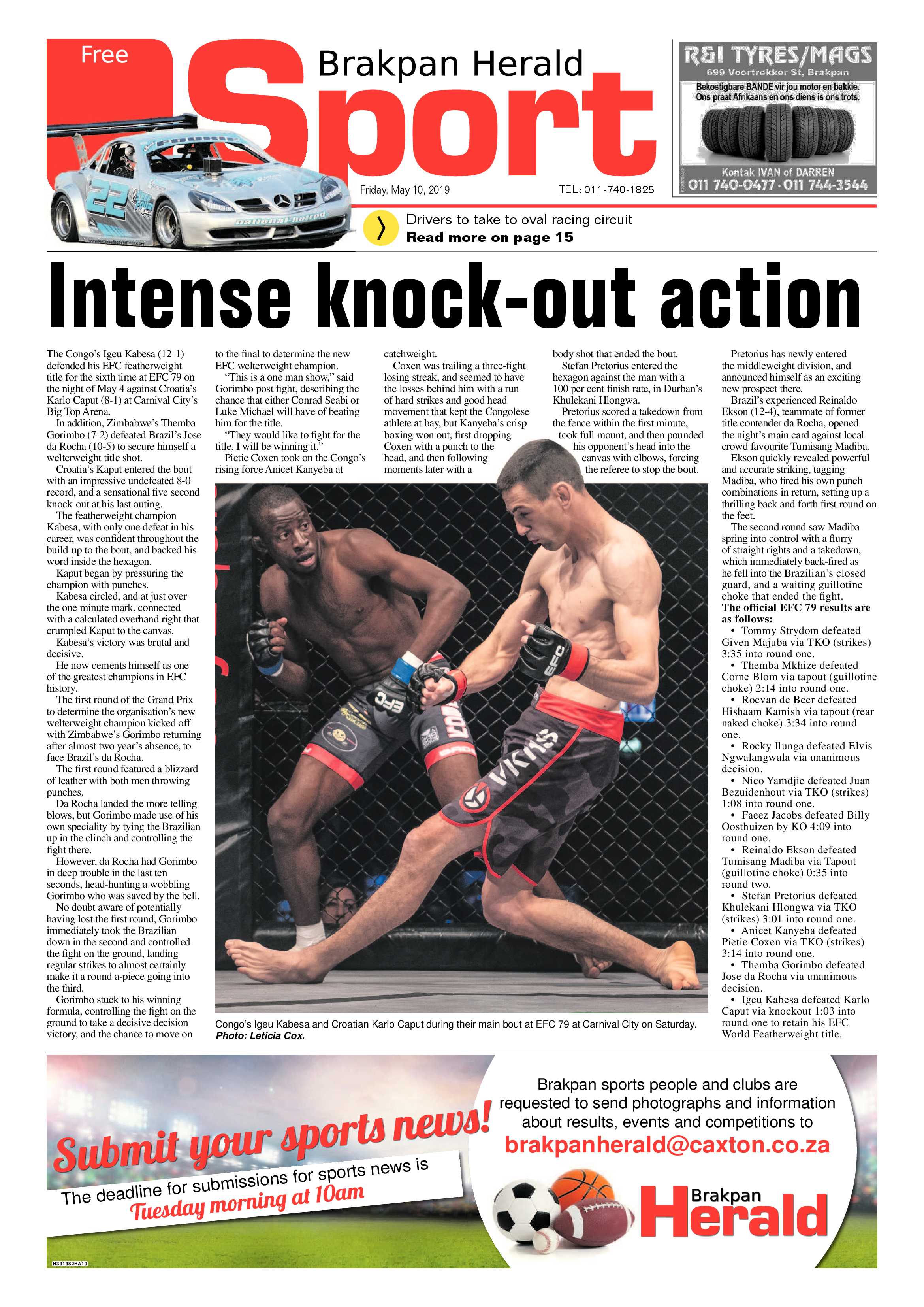 Brakpan Herald 10 May 2019 page 16