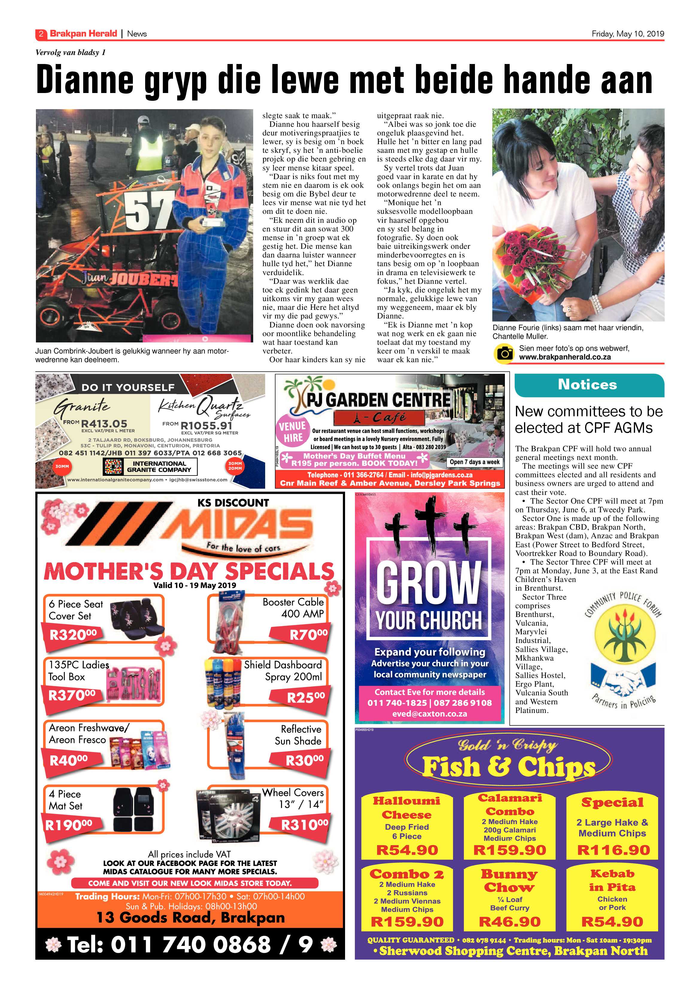 Brakpan Herald 10 May 2019 page 2