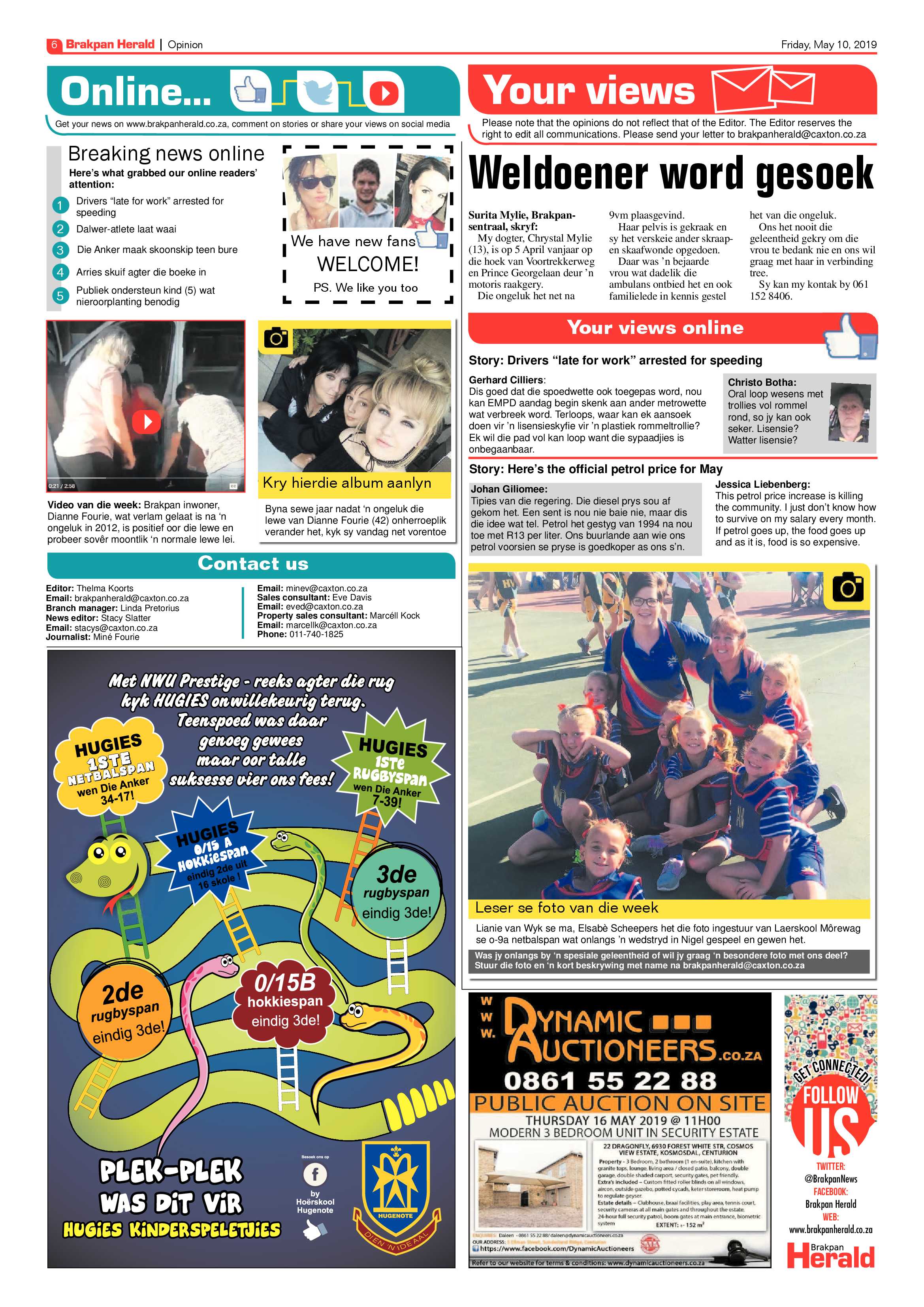 Brakpan Herald 10 May 2019 page 6