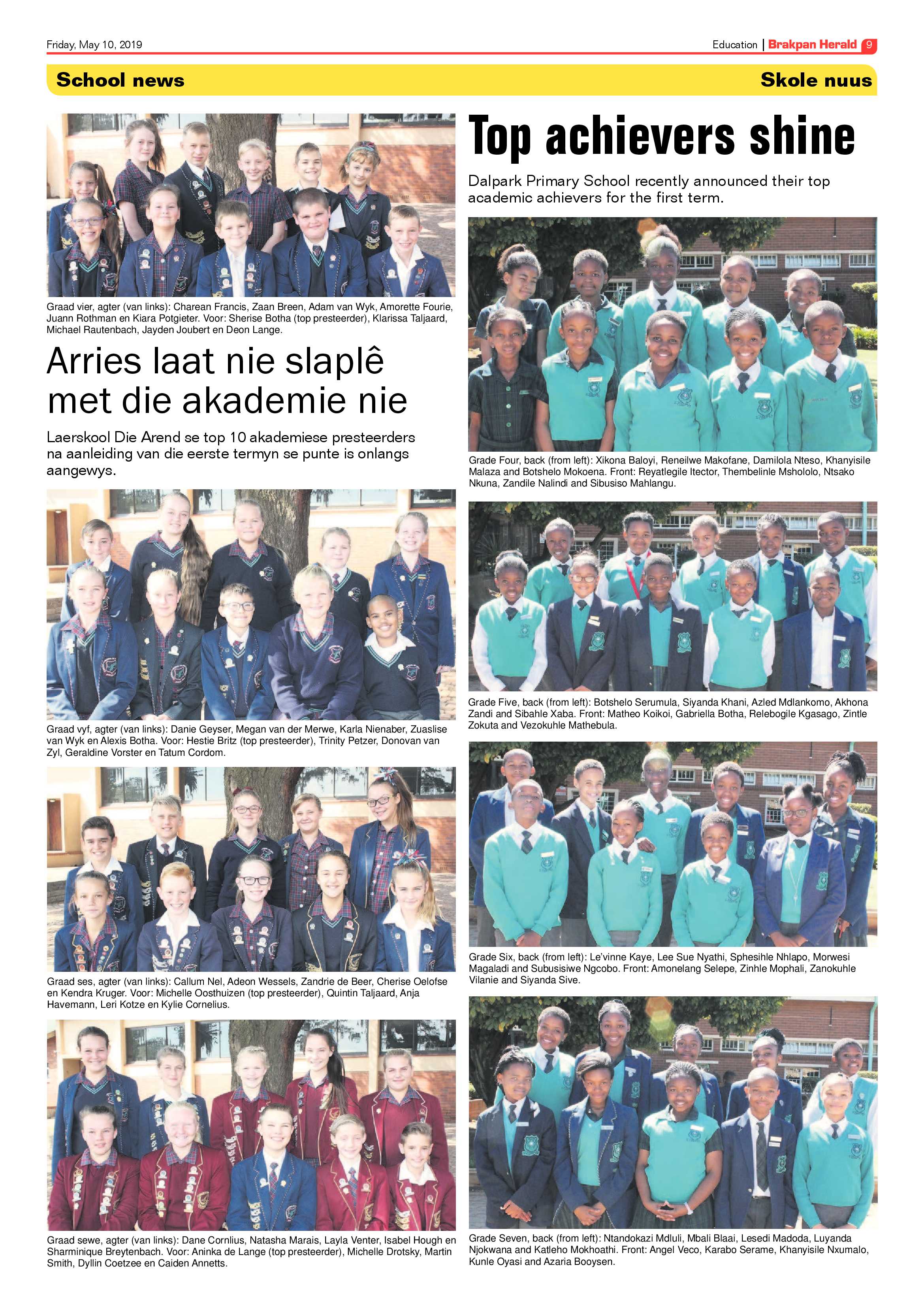 Brakpan Herald 10 May 2019 page 9
