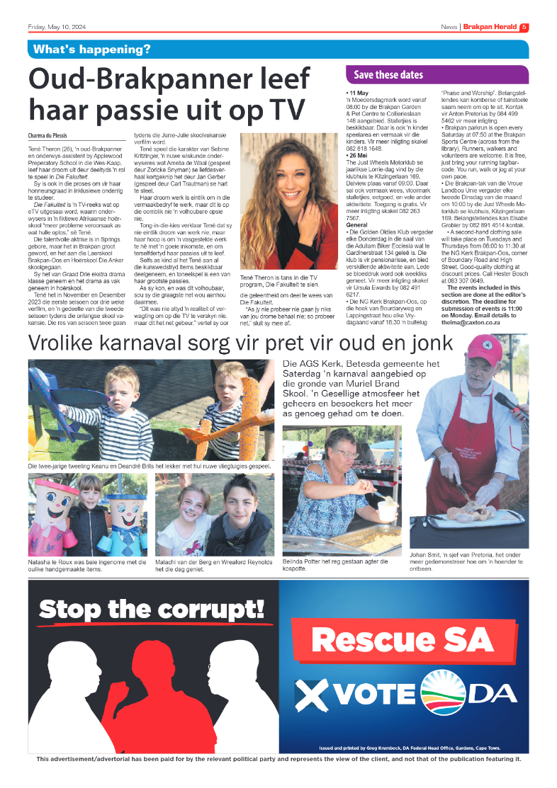 Brakpan Herald 10 May 2024 page 5