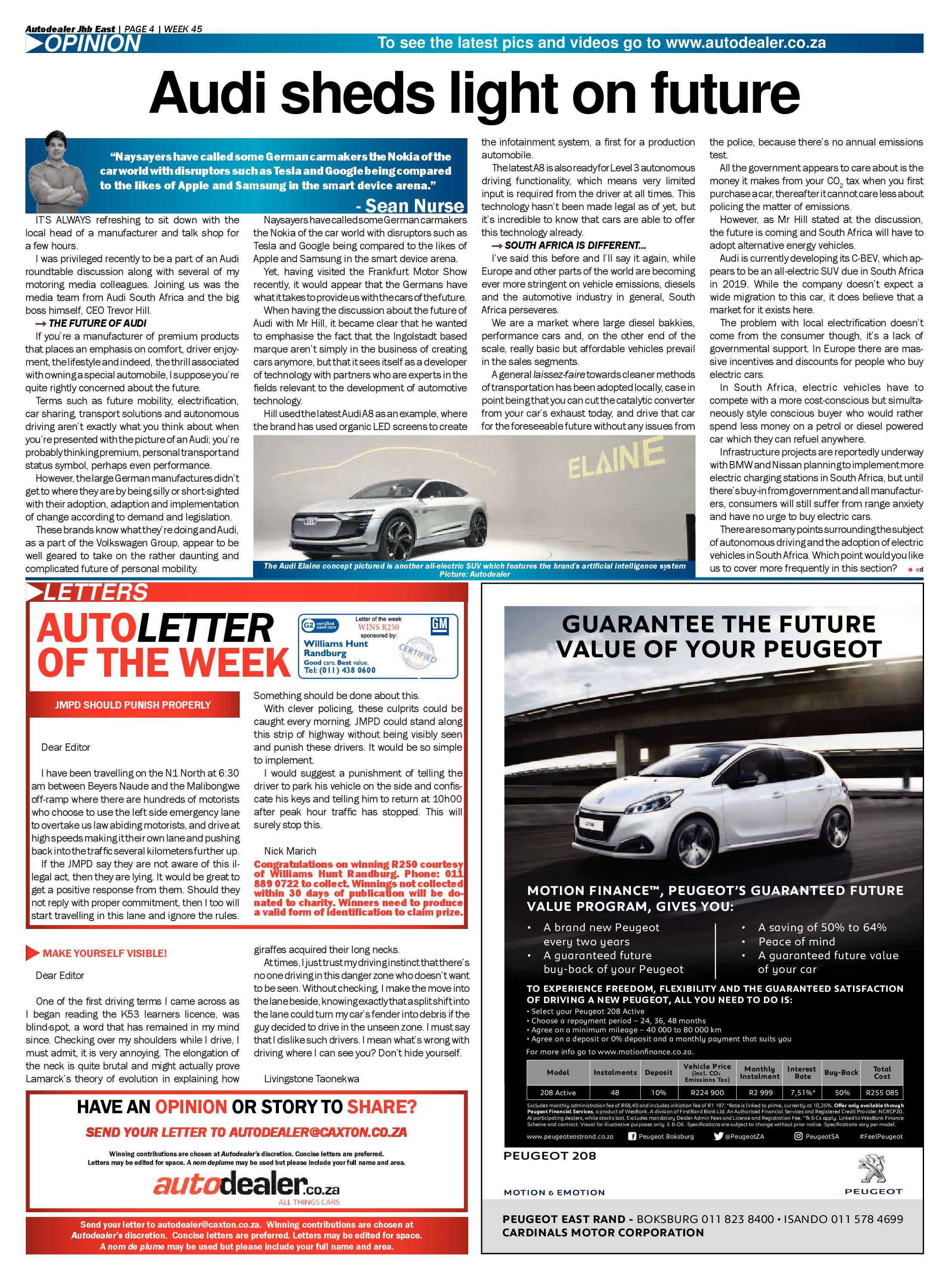 Brakpan Herald 10 November 2017 page 20