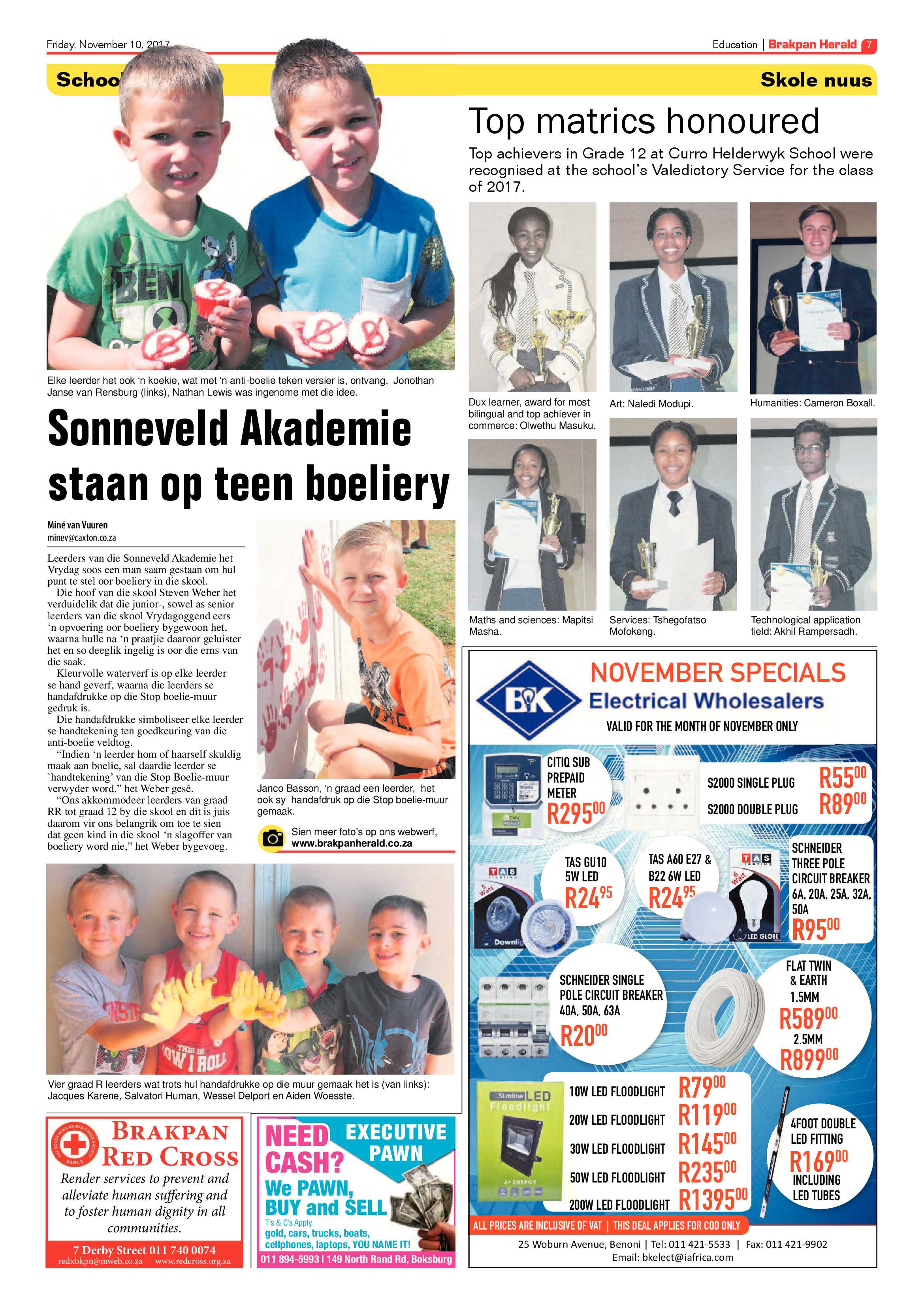 Brakpan Herald 10 November 2017 page 7
