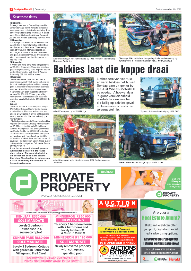 Brakpan Herald 10 November 2023 page 4