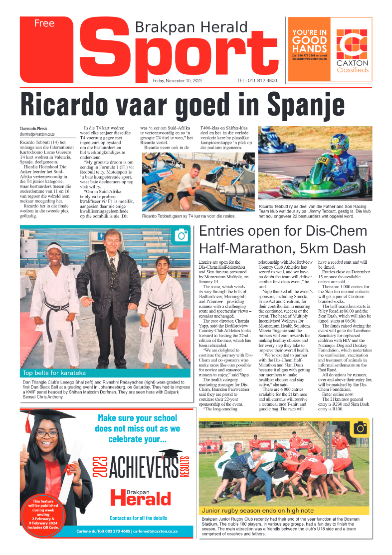 Brakpan Herald 10 November 2023 page 8