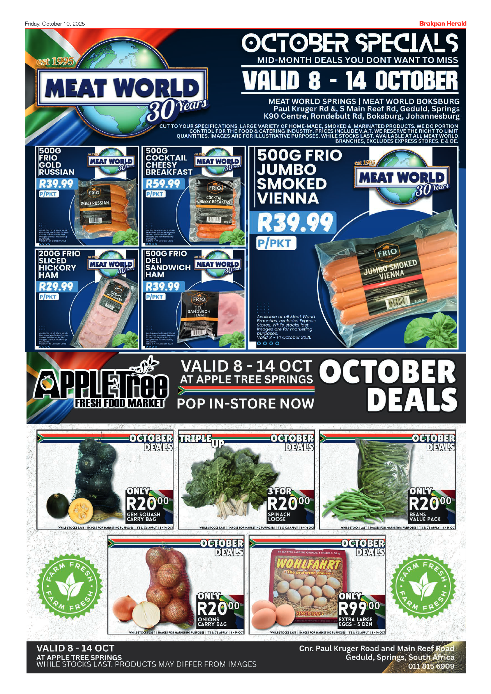 Brakpan Herald 10 October 2025 page 11