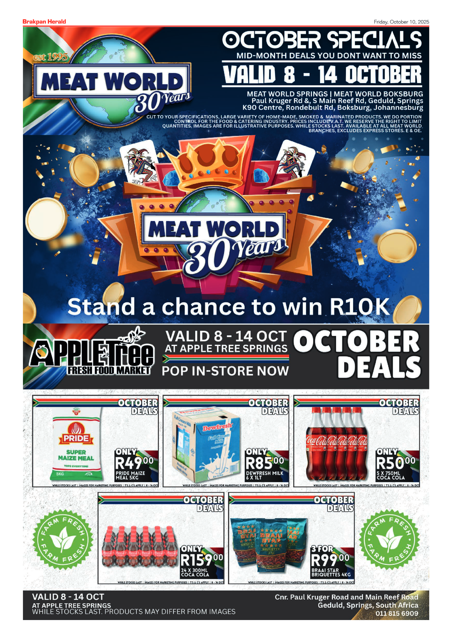 Brakpan Herald 10 October 2025 page 12