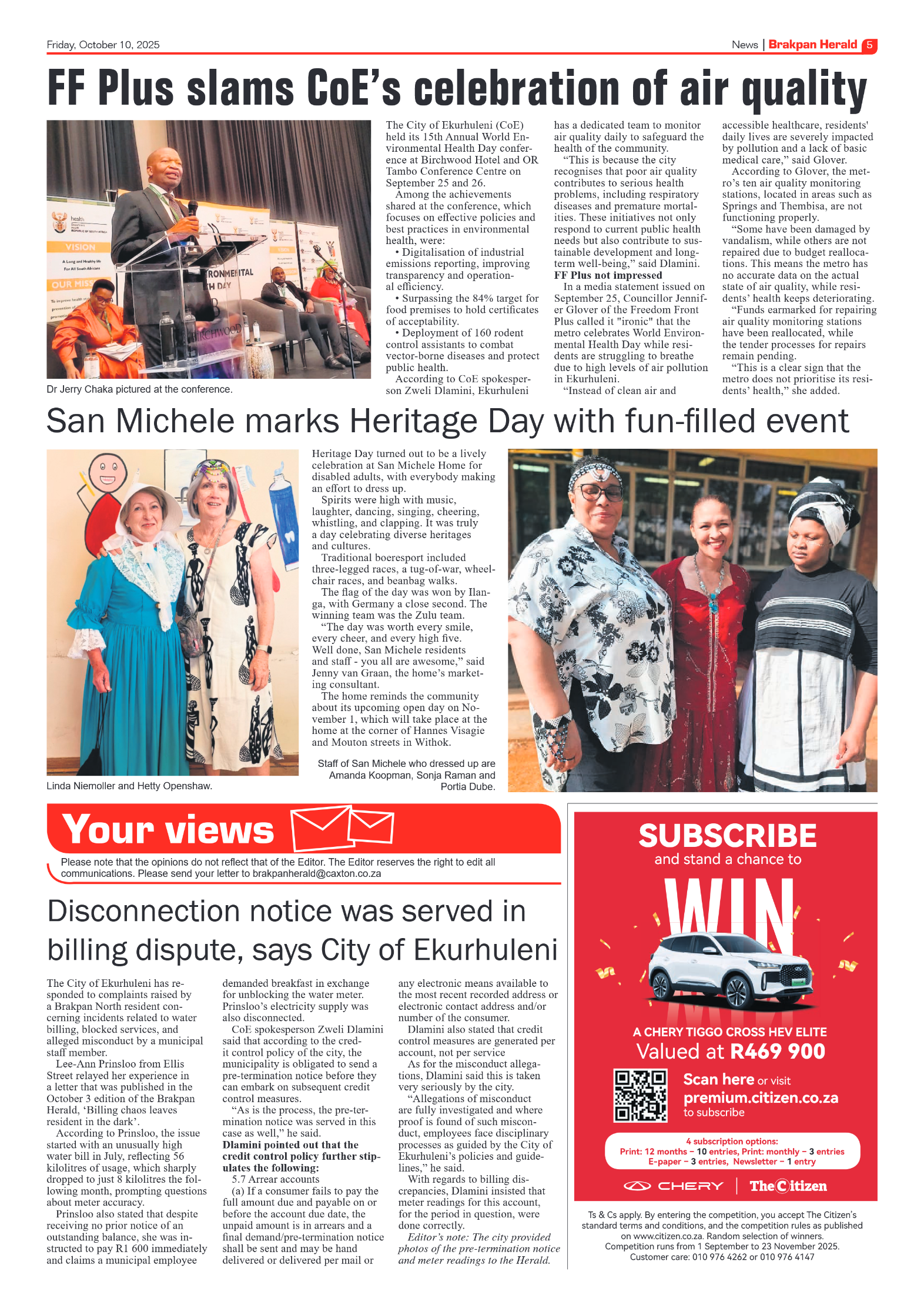 Brakpan Herald 10 October 2025 page 7