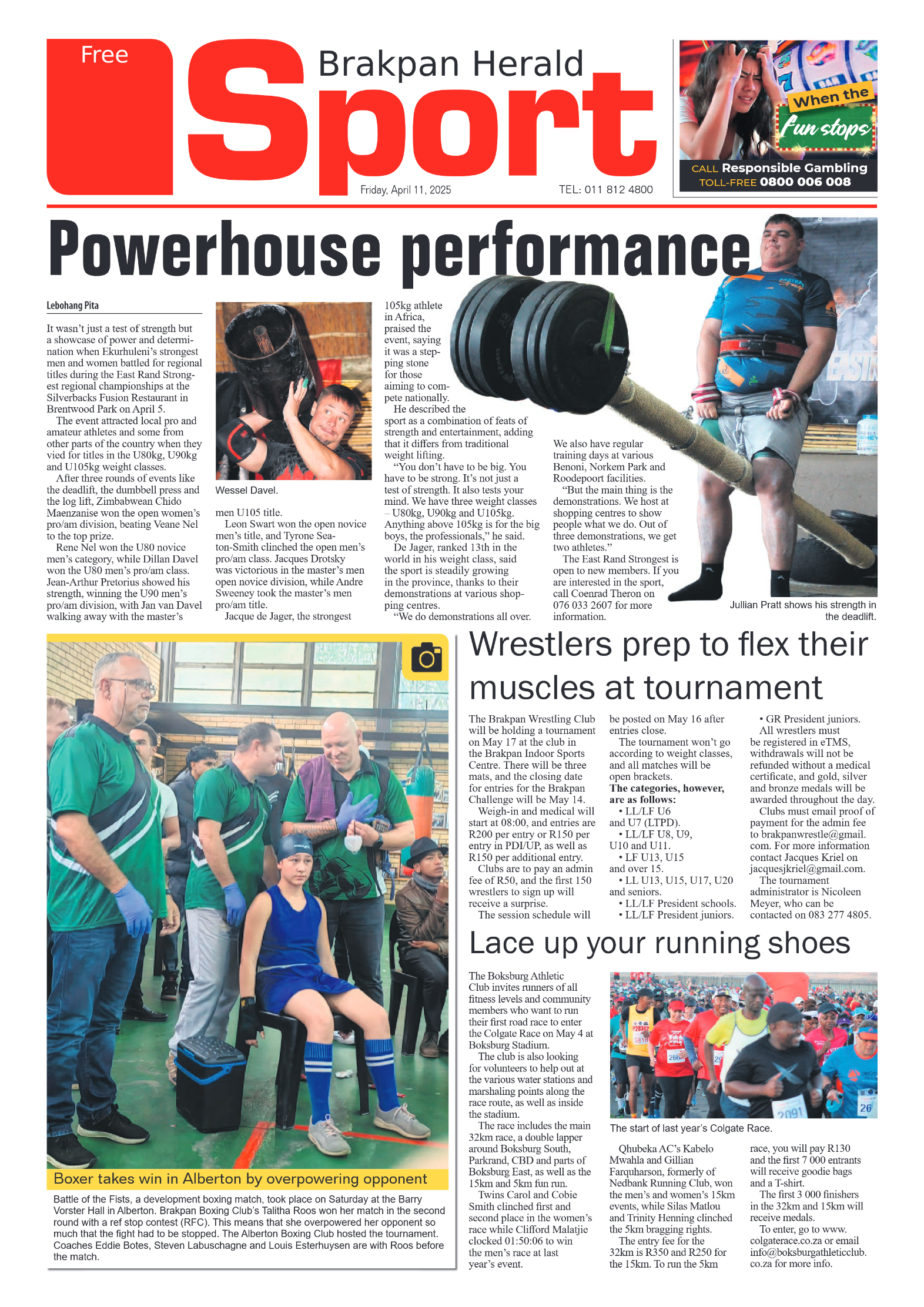 Brakpan Herald 11 April 2025 page 10