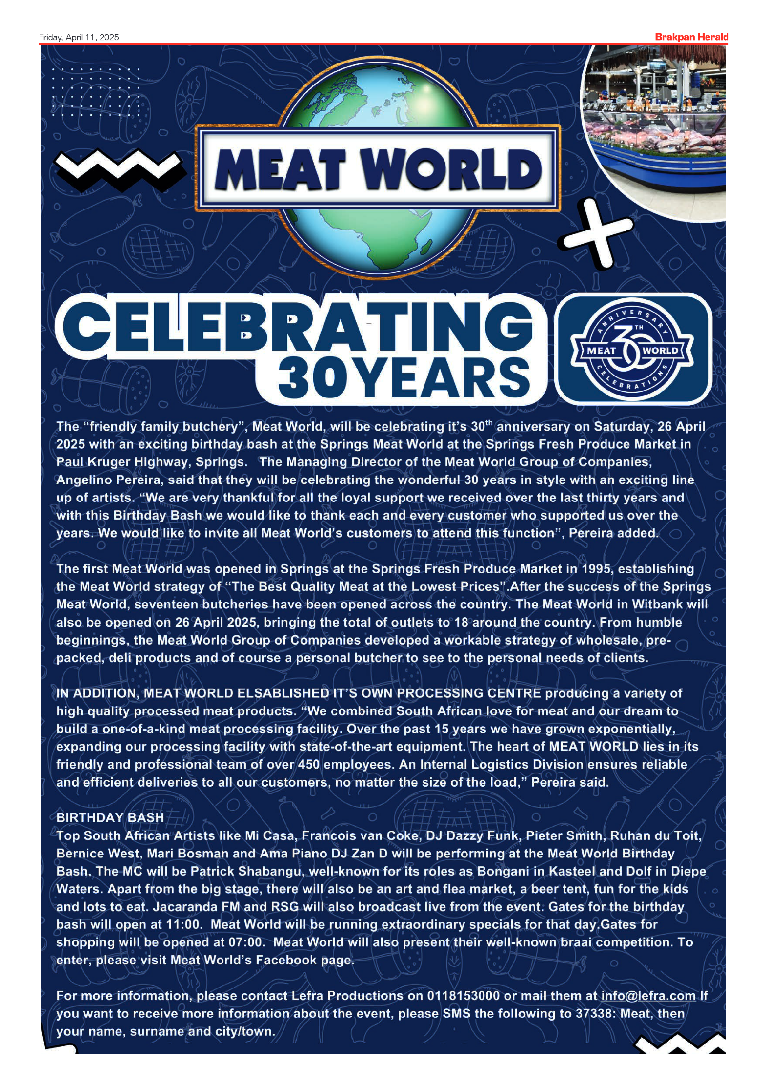Brakpan Herald 11 April 2025 page 11