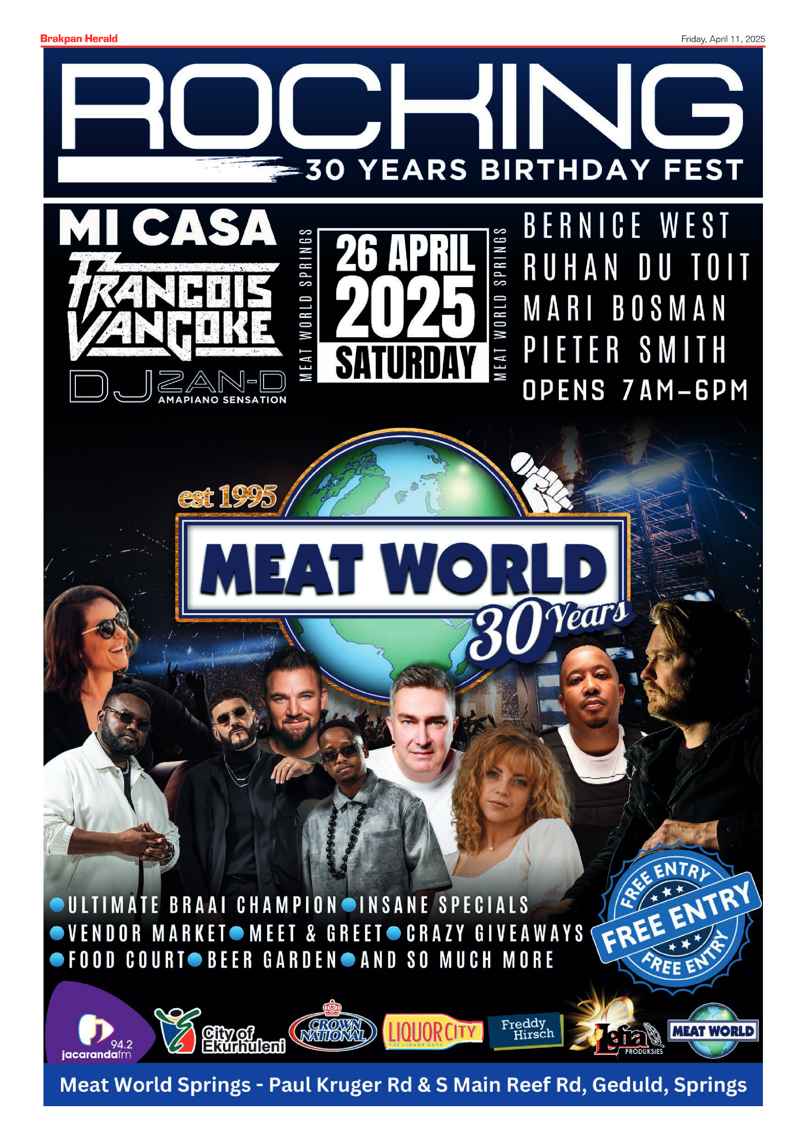Brakpan Herald 11 April 2025 page 12