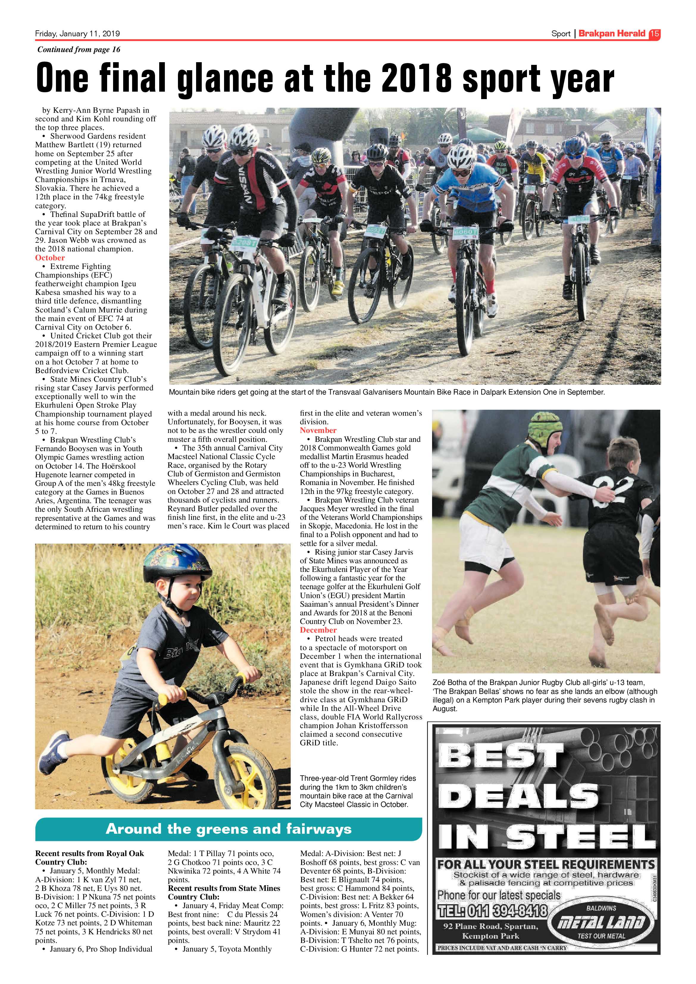 Brakpan Herald 11 January 2019 page 15