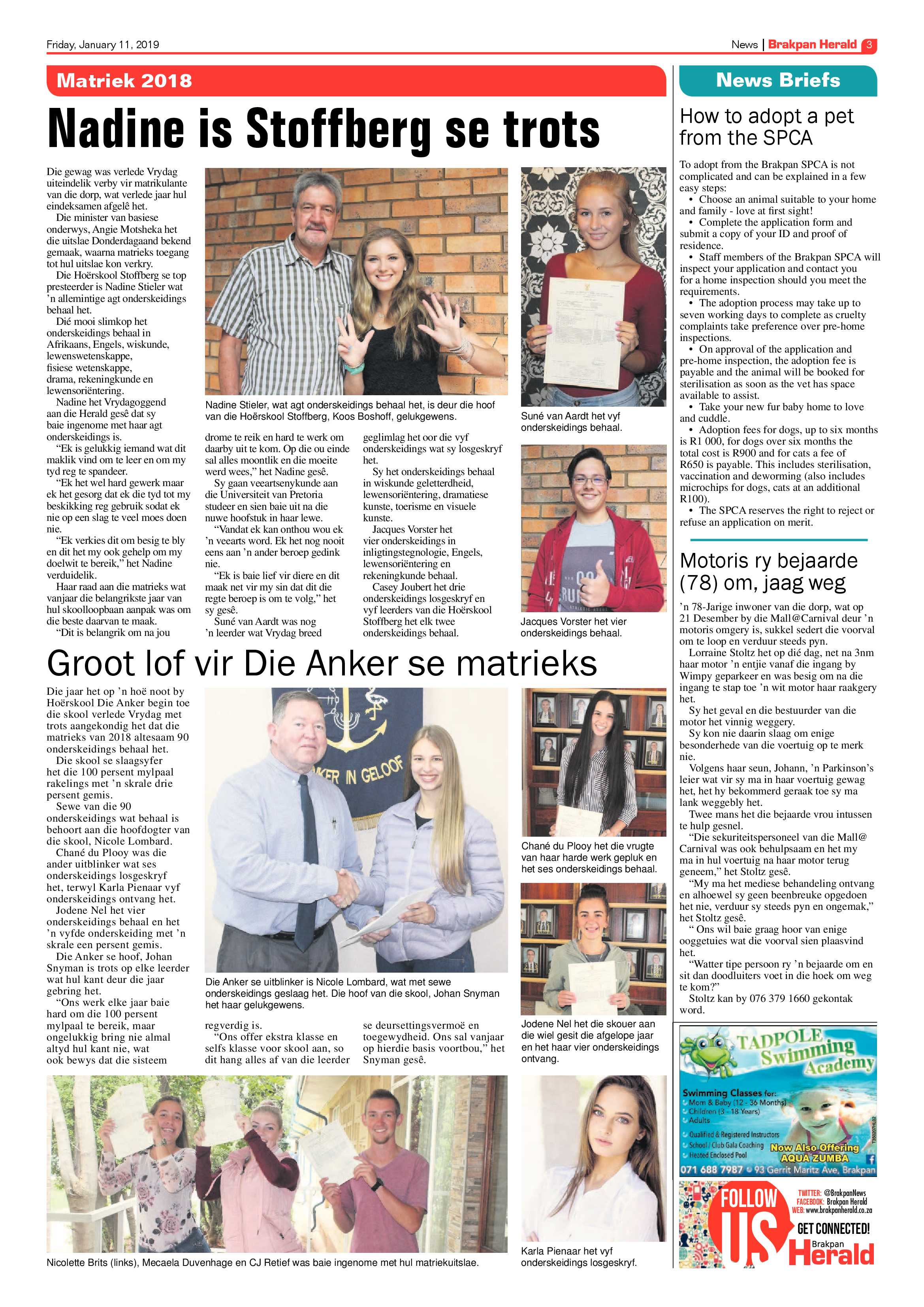 Brakpan Herald 11 January 2019 page 3
