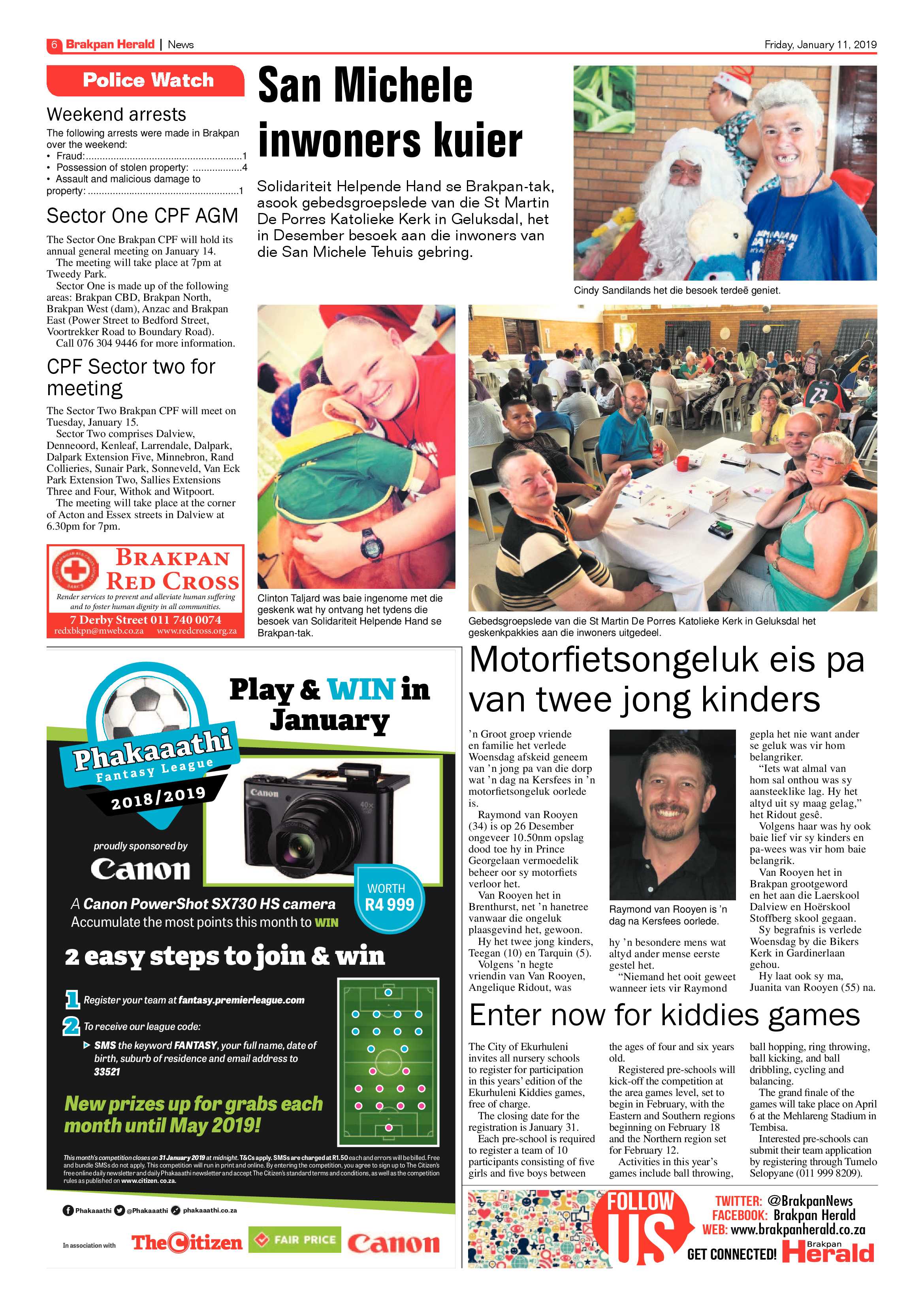 Brakpan Herald 11 January 2019 page 6