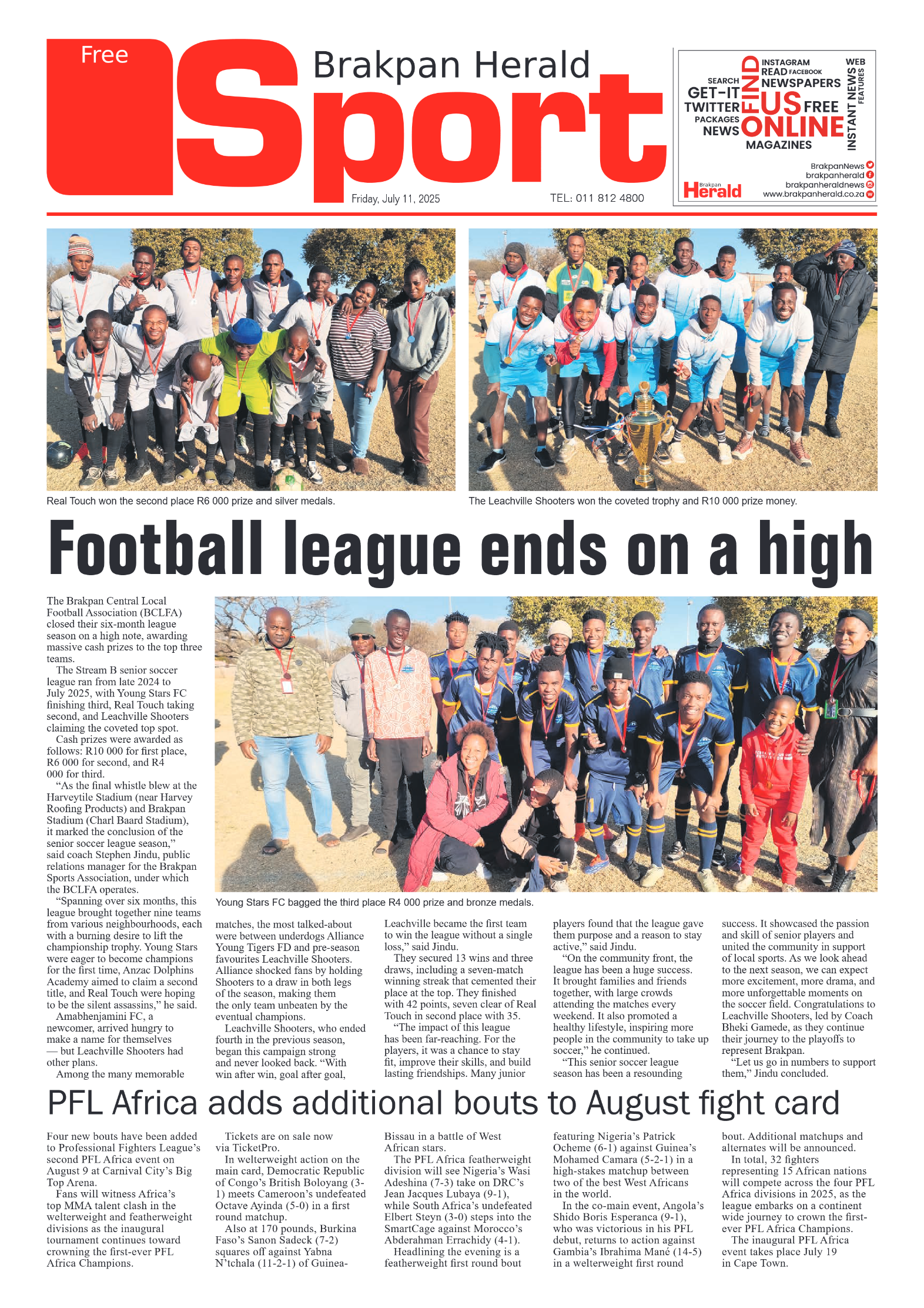 Brakpan Herald 11 July 2025 page 10