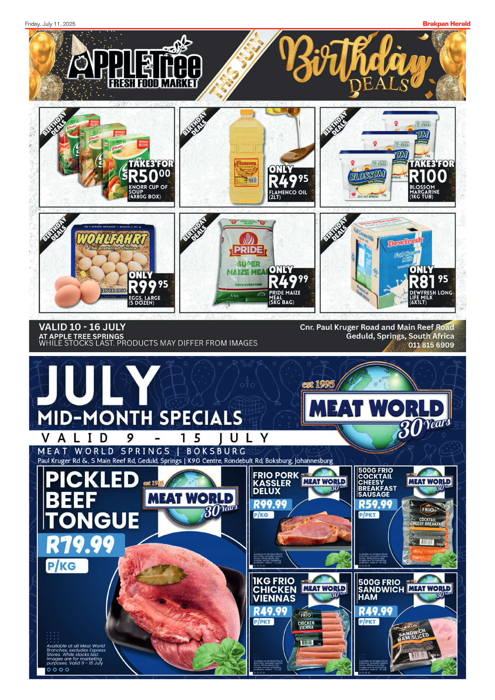 Brakpan Herald 11 July 2025 page 11