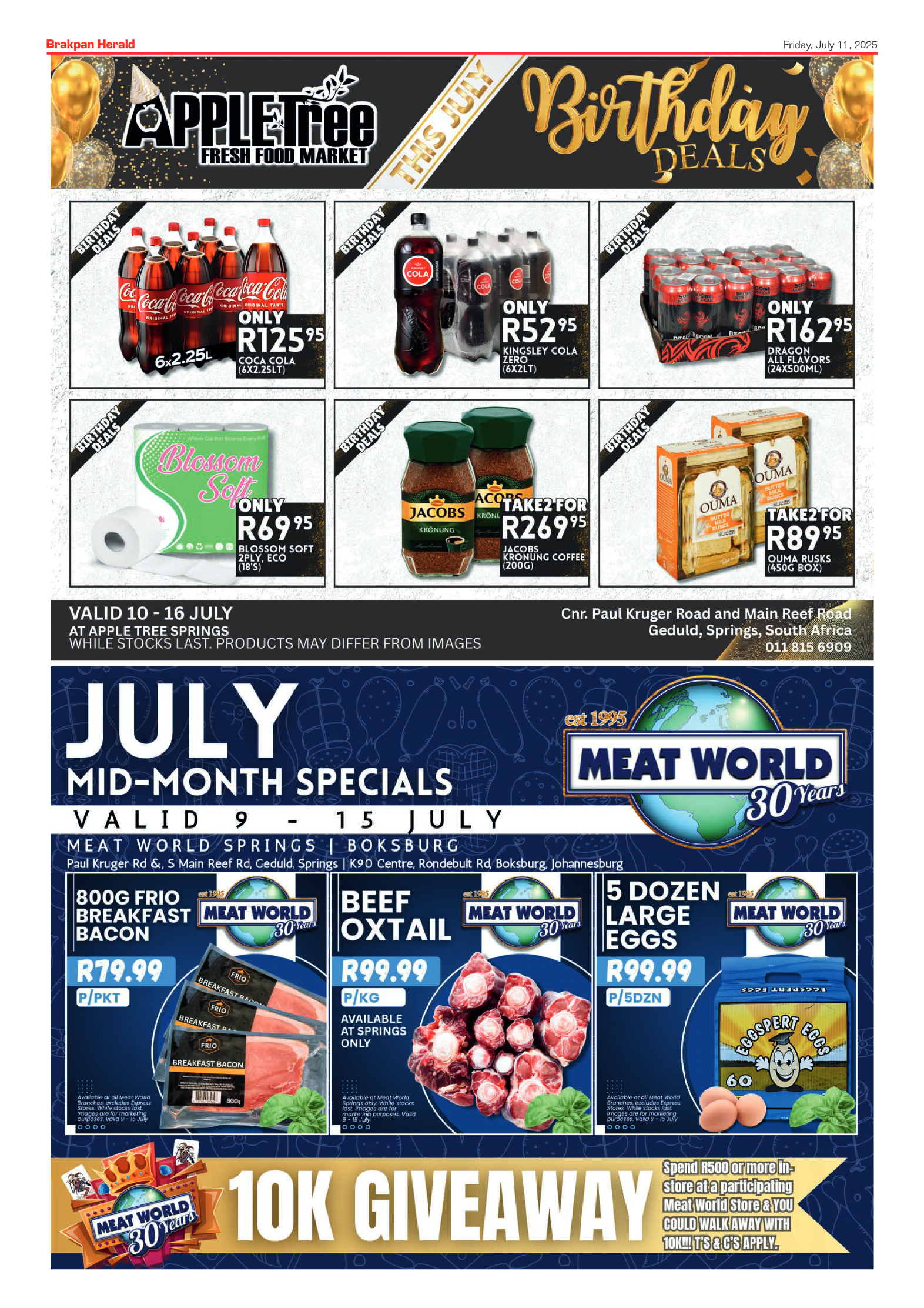 Brakpan Herald 11 July 2025 page 12