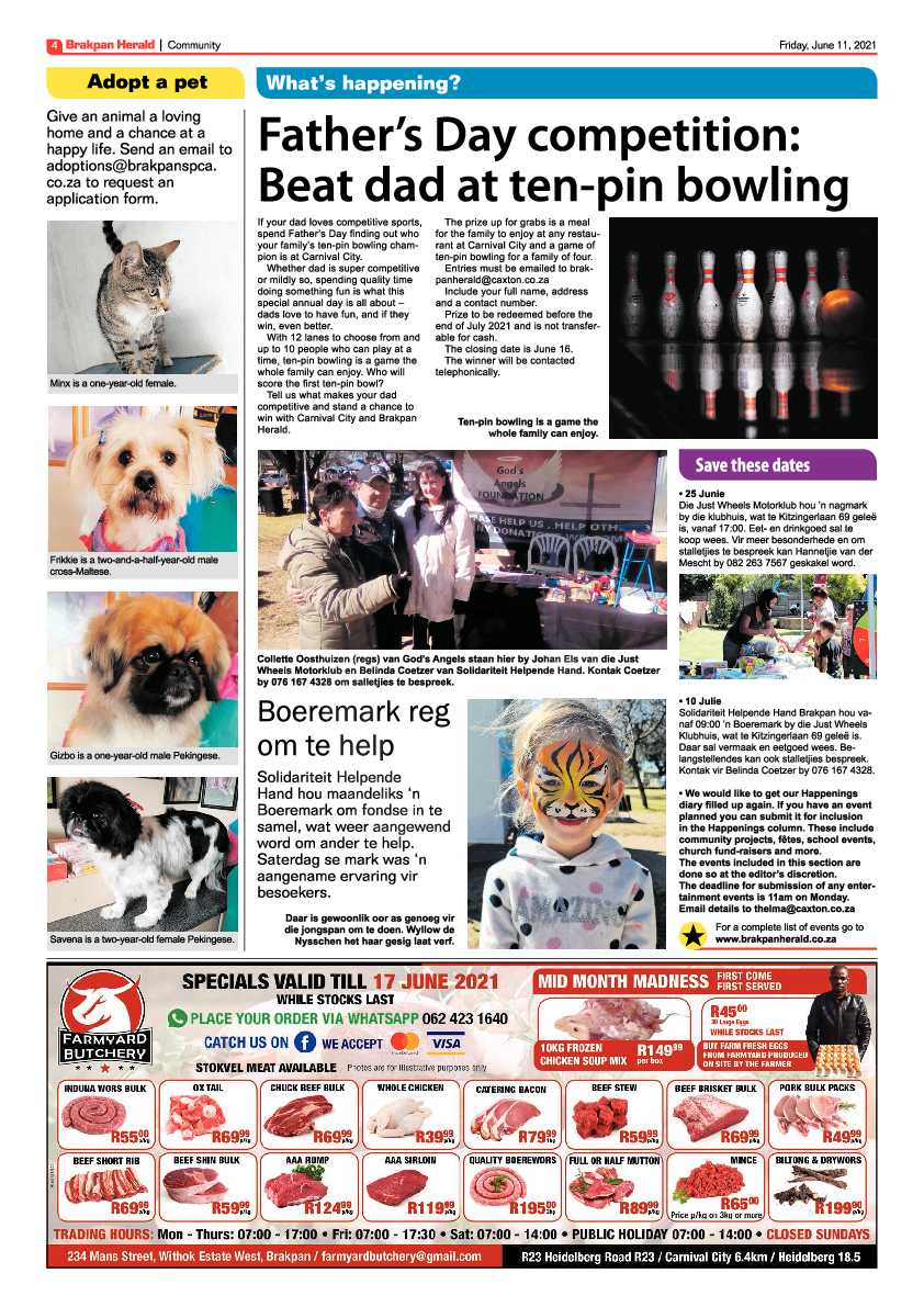 Brakpan Herald 11 June 2021 page 4